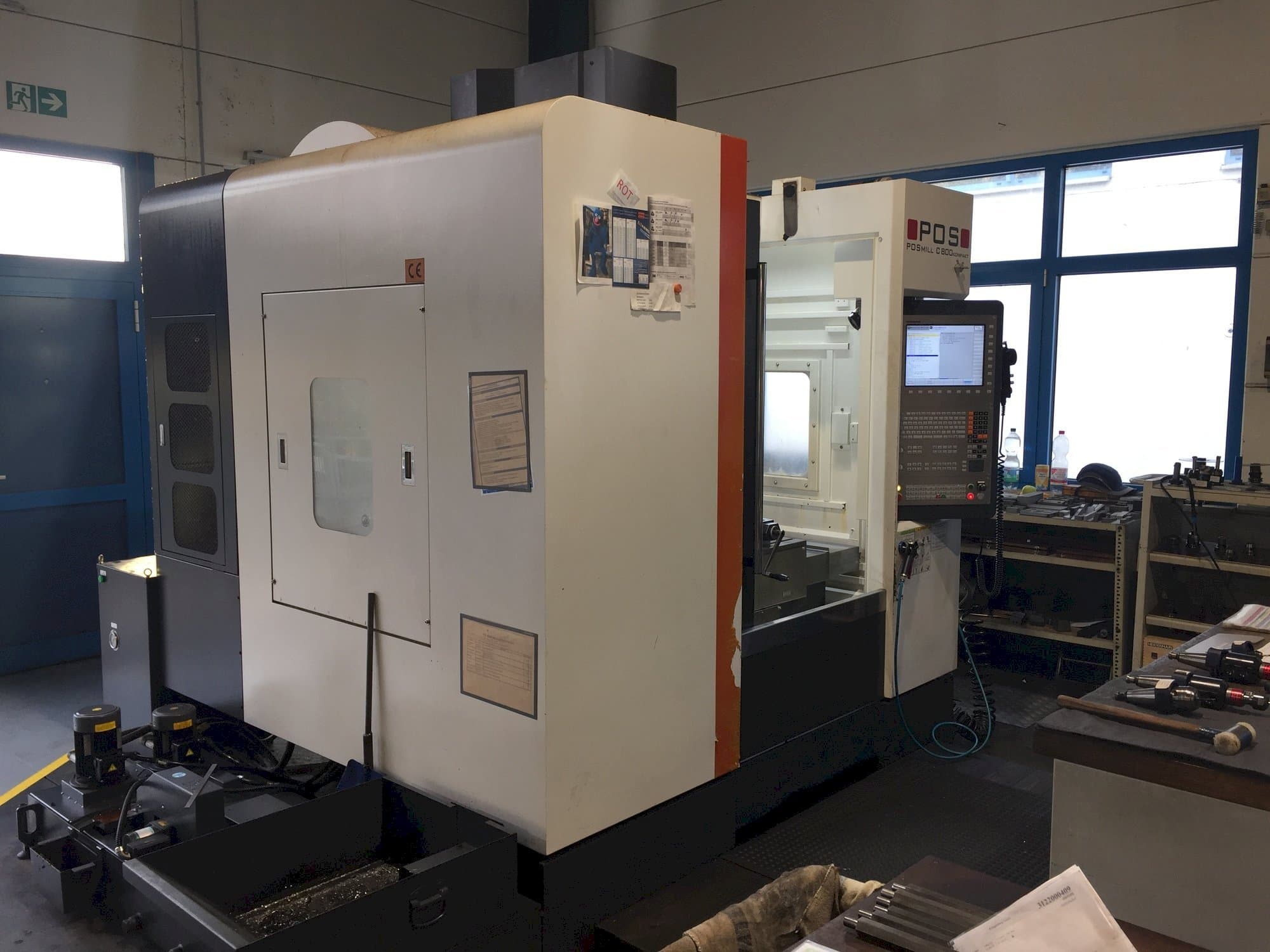 Koneen  POSmill C 800 Kompakt etunäkymä