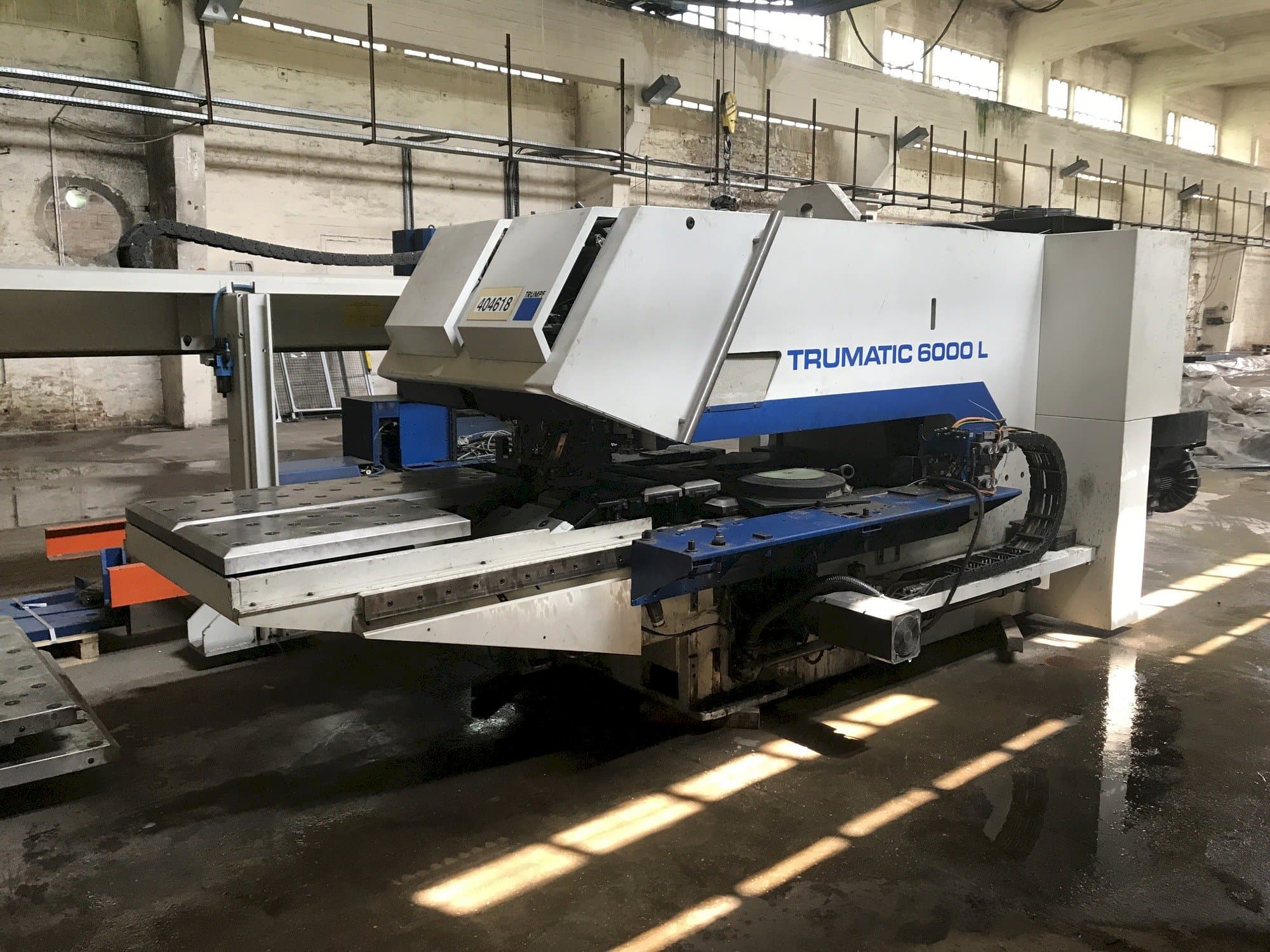 Koneen  Trumpf TRUMATIC 6000 L (2002) etunäkymä