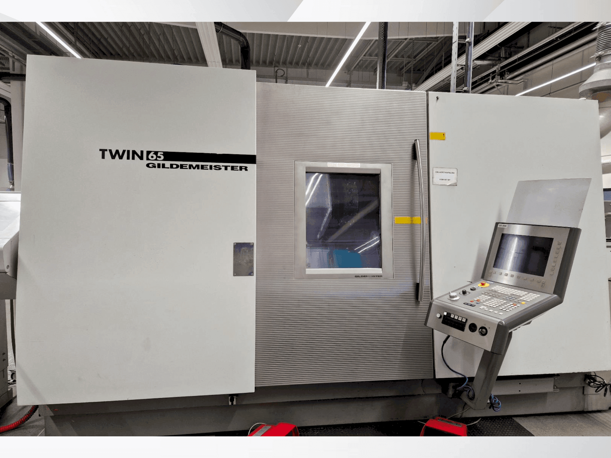 Koneen  Gildemeister TWIN 65 (2004) etunäkymä