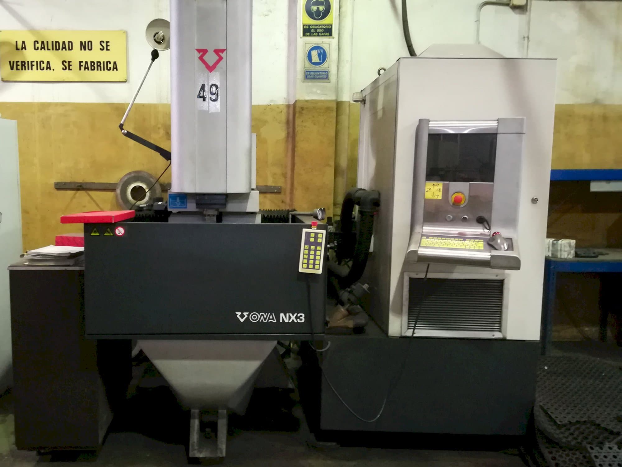 Koneen  ONA etunäkymä NX3