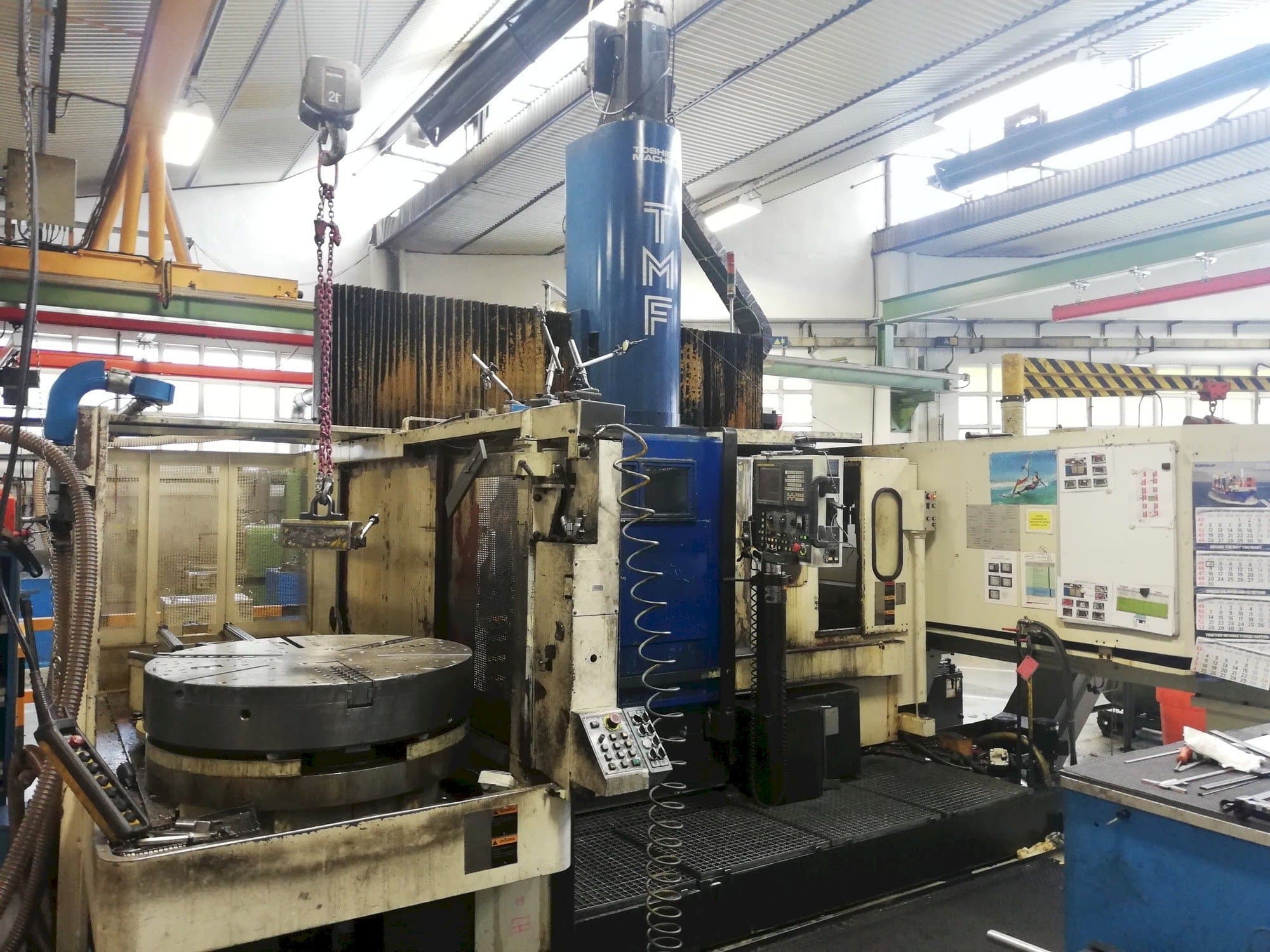 Koneen  Toshiba TMF-10 etunäkymä