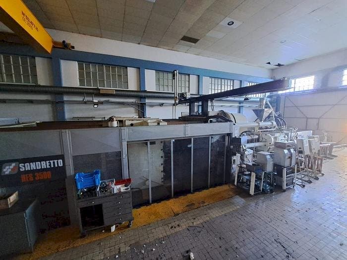 Koneen  SANDRETTO HES 3500 etunäkymä