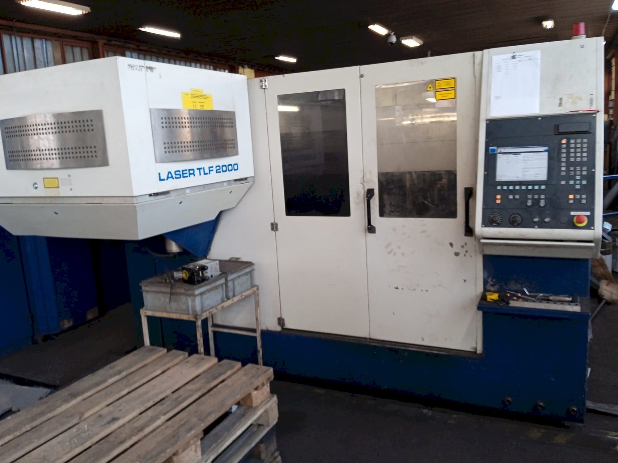 Koneen  Trumpf Trumatic L 3030 etunäkymä