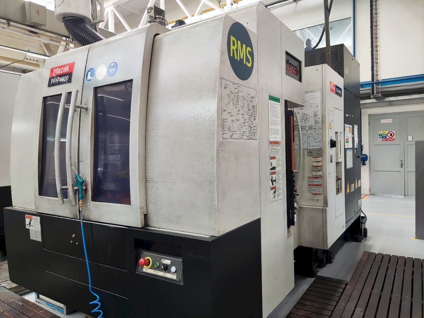 Koneen  Mazak PFH-4800 etunäkymä