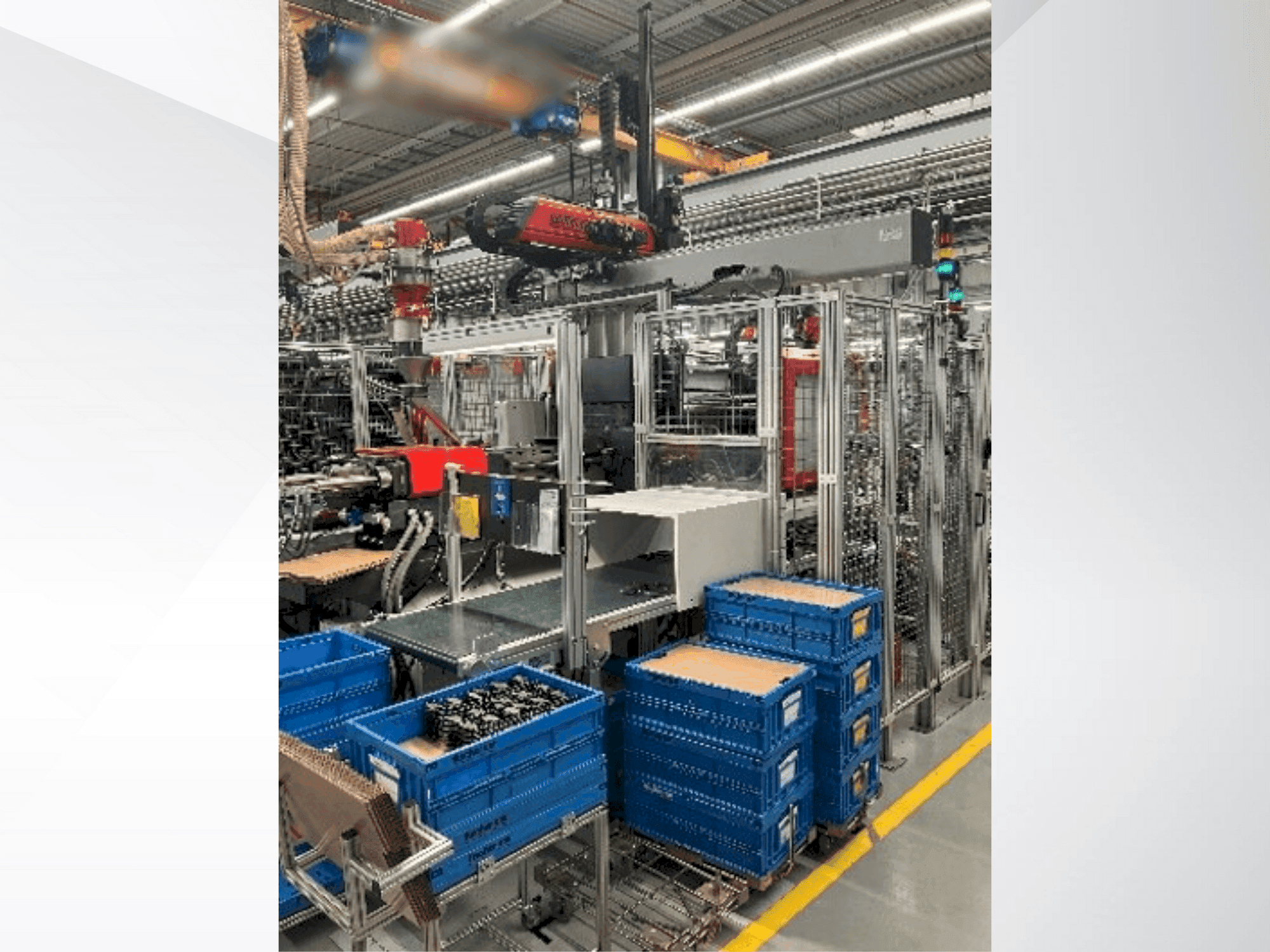 Koneen  Arburg Allrounder 470 S 1300-350 (2004) etunäkymä