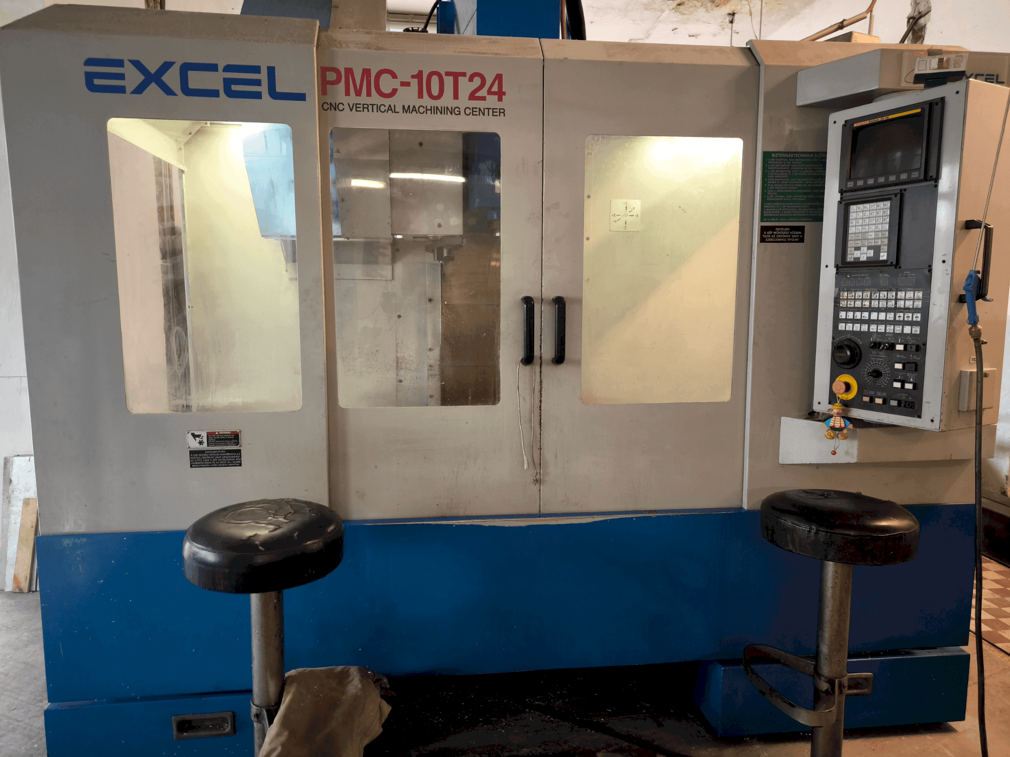 Koneen  Excel  Excel PMC 10T24 (2004) etunäkymä