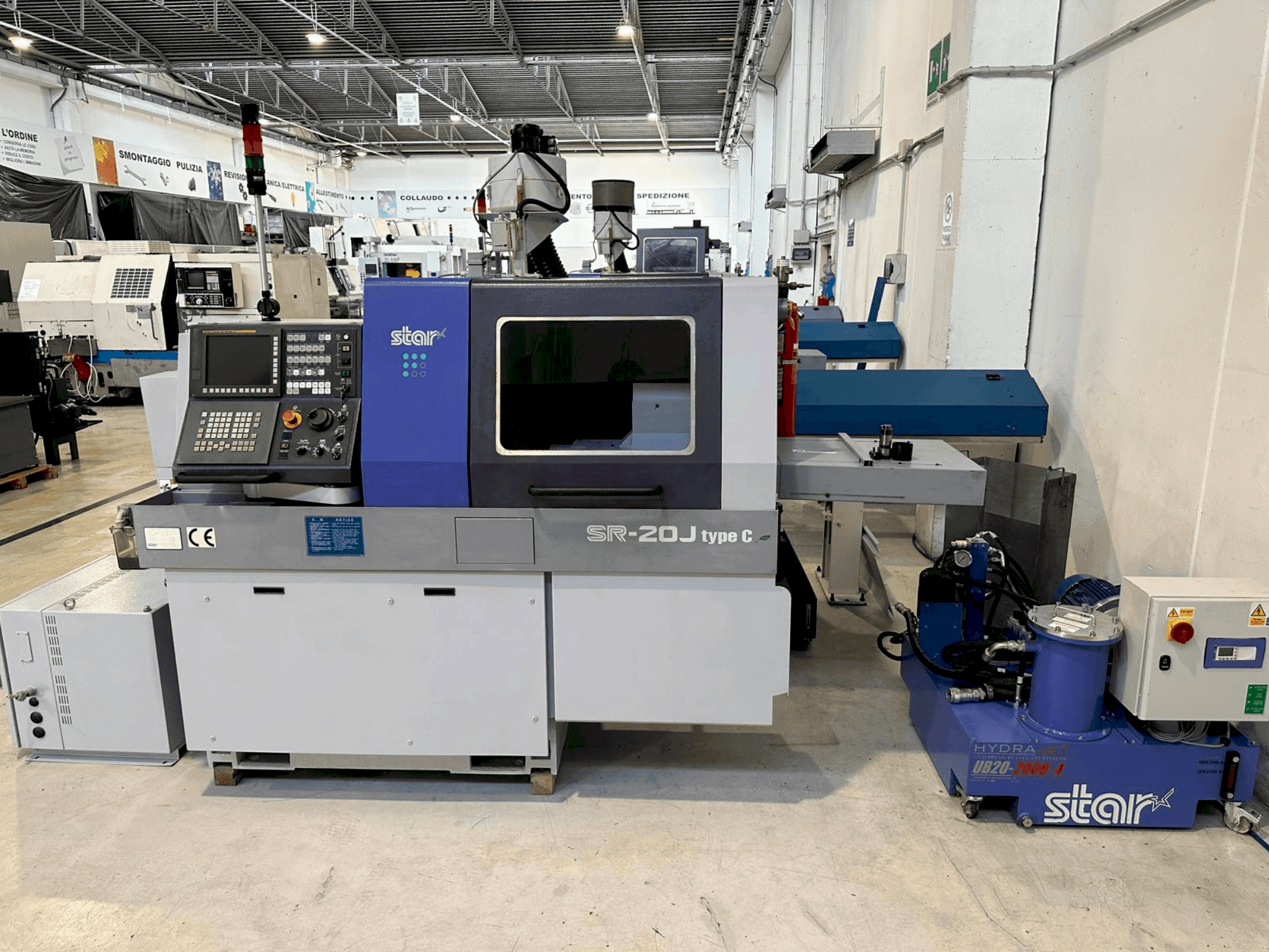 Koneen  Star SR-20J type C etunäkymä