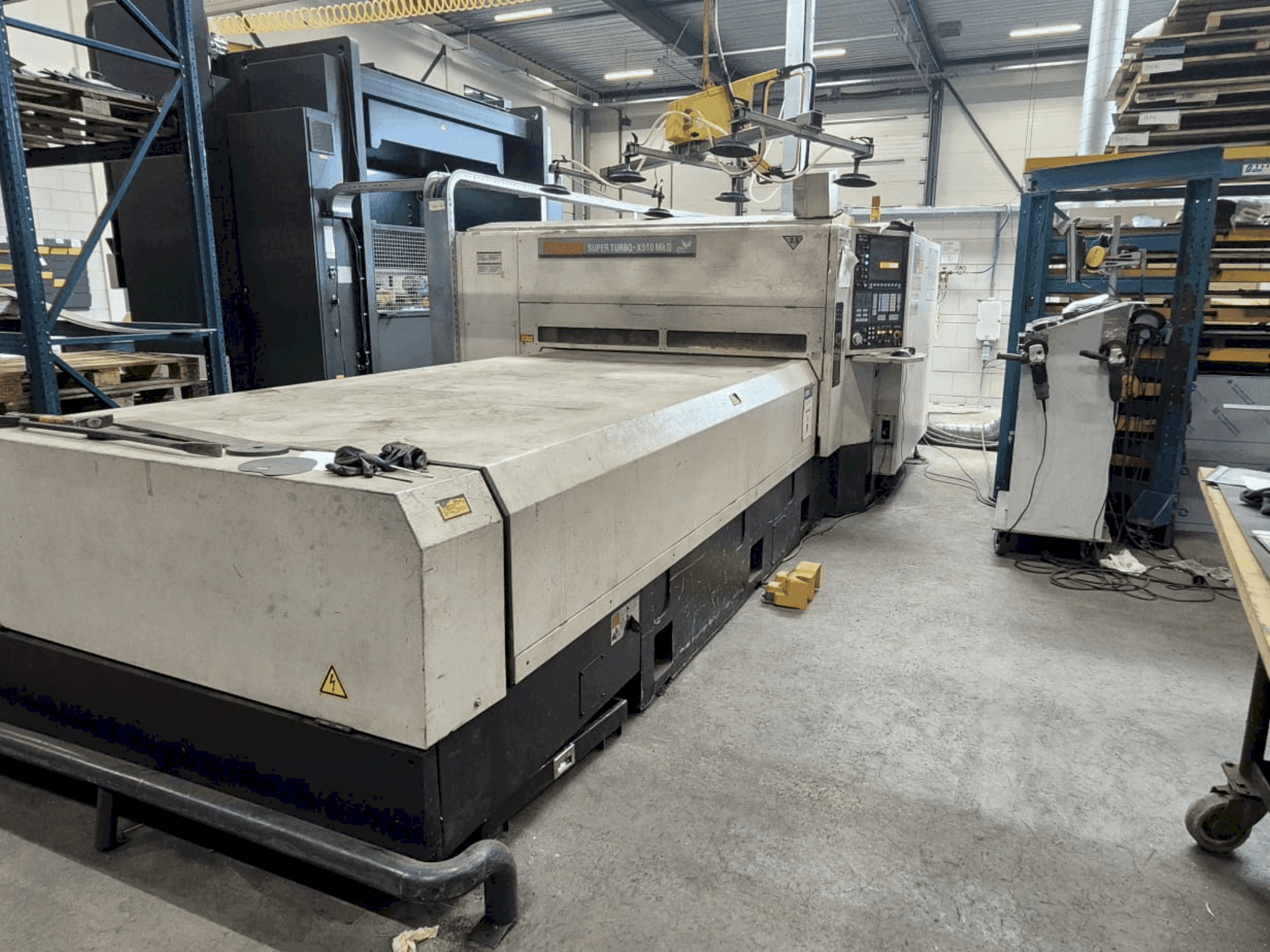 Koneen  Mazak Super Turbo-X510 Mk II etunäkymä