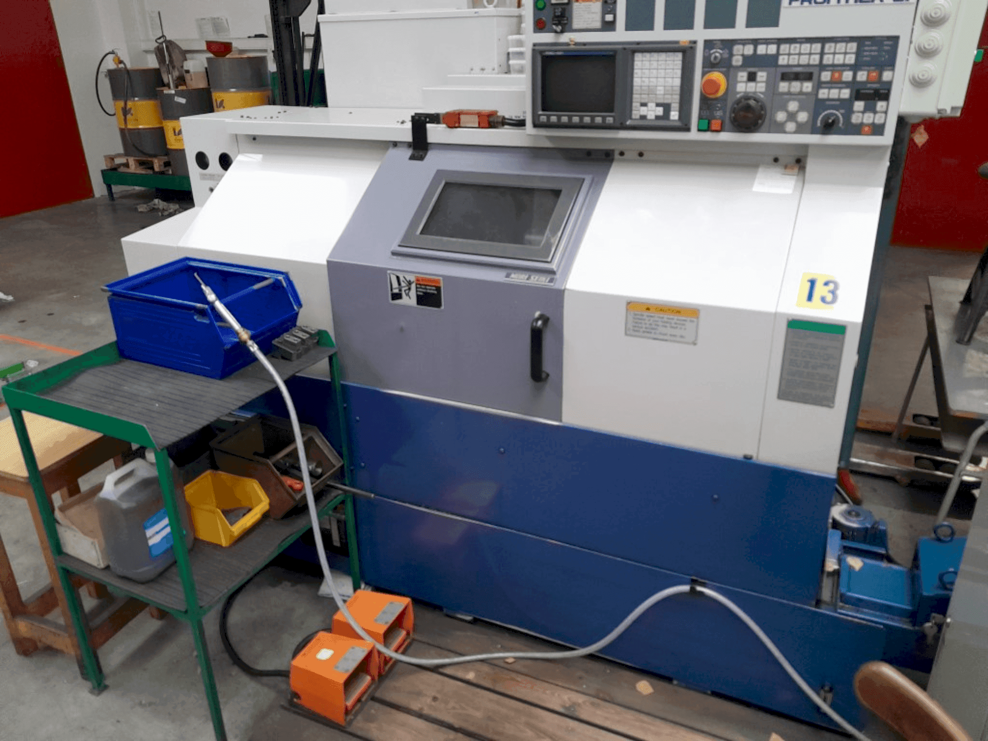 Koneen  MORI SEIKI Frontier L1 (1998) etunäkymä