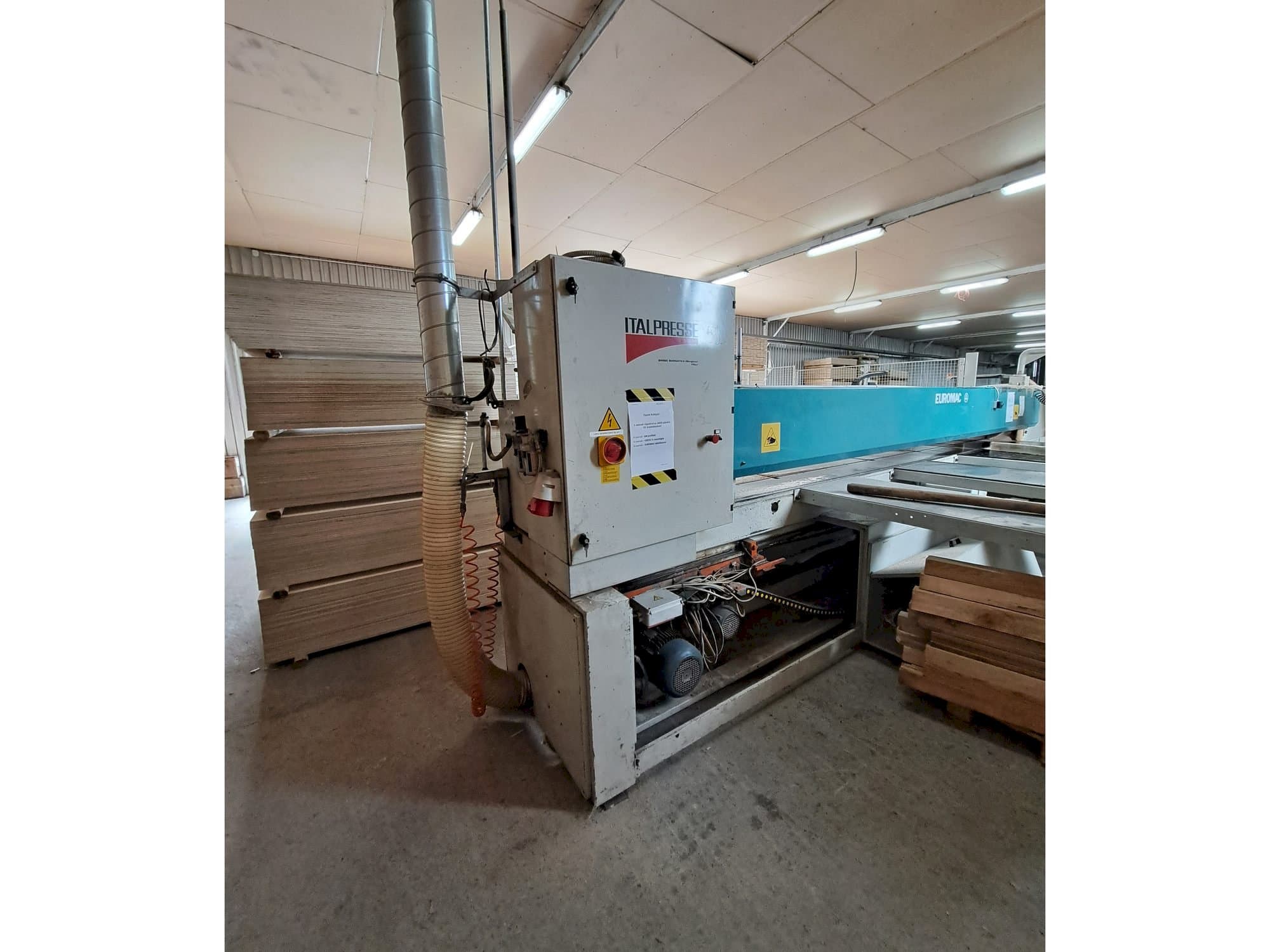 Koneen  Euromac Logica Pinze 4500 etunäkymä