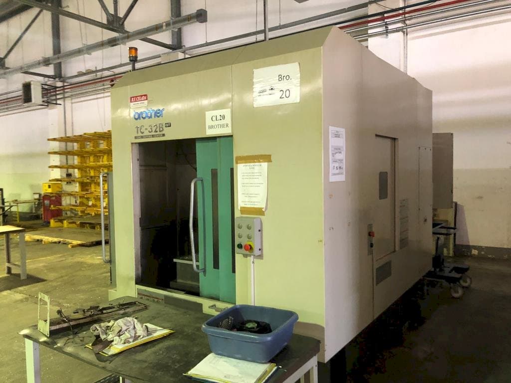 Koneen  Brother TC 32B etunäkymä