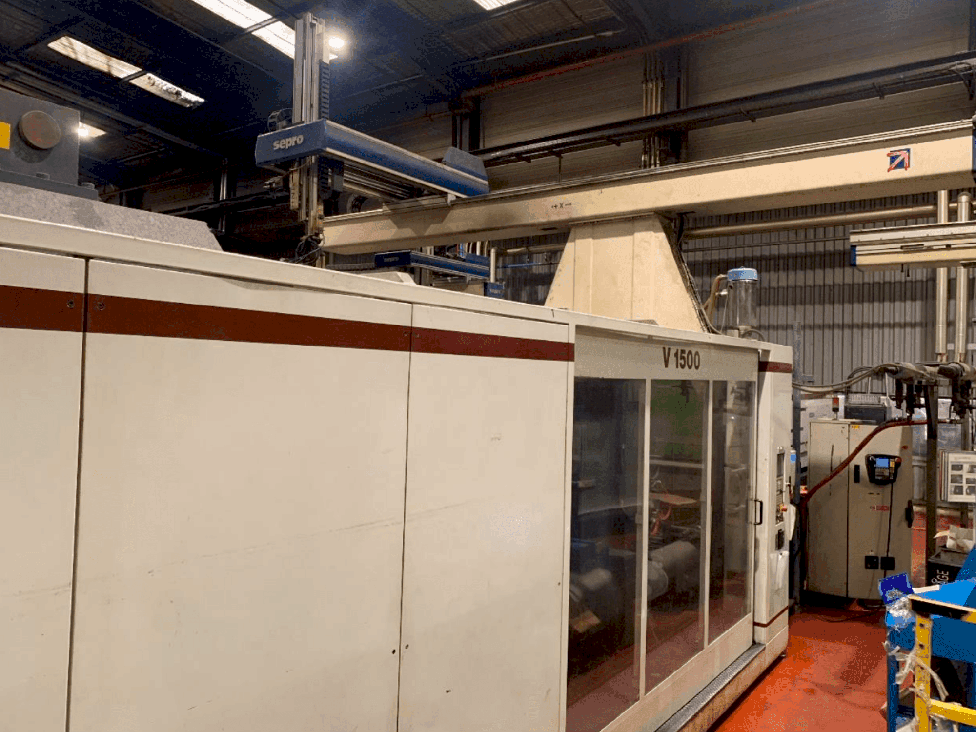 Koneen  Negri Bossi 15000 H - 15200 etunäkymä