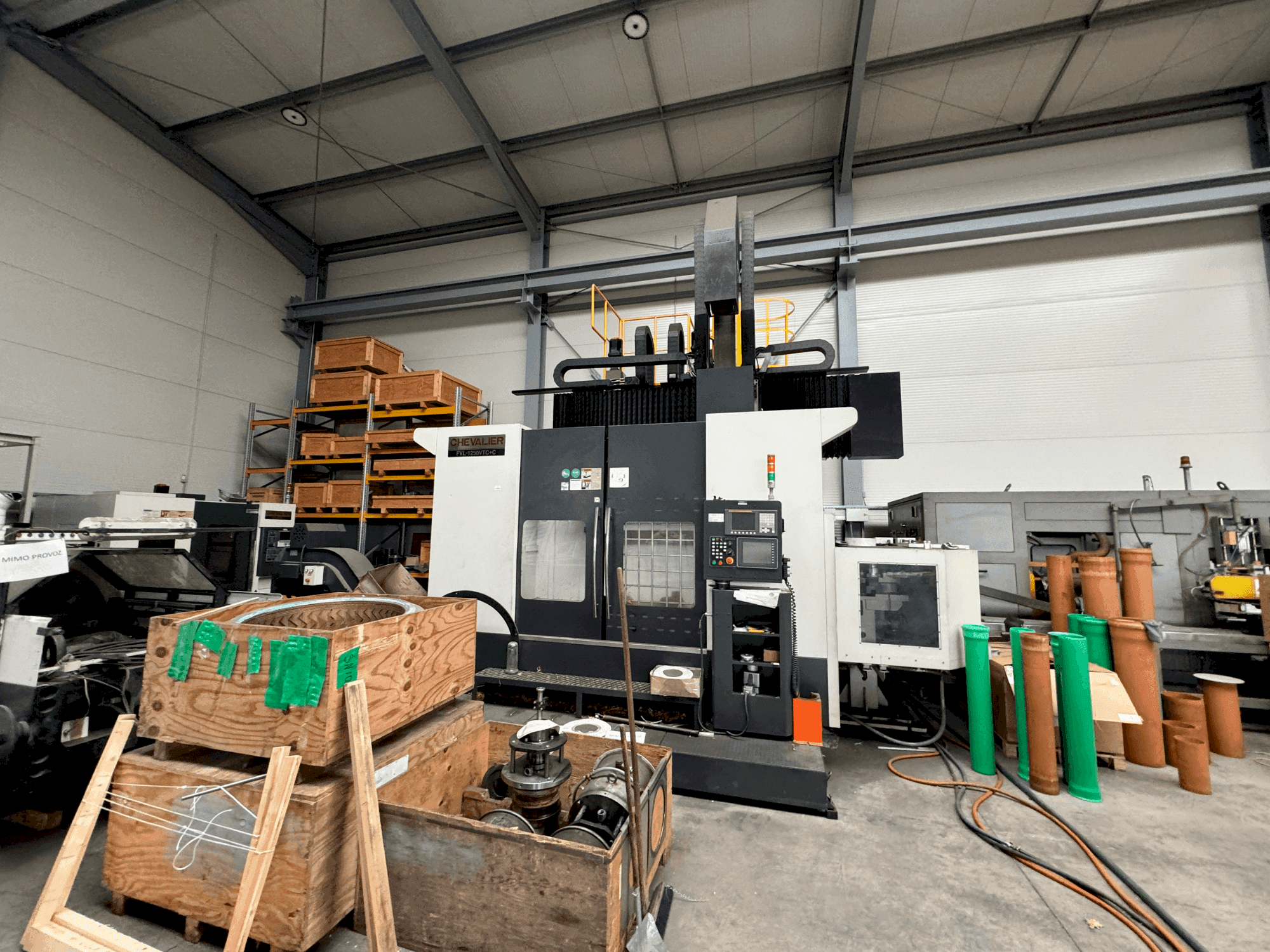 Koneen  Chevalier FVL-1250VTC+C etunäkymä