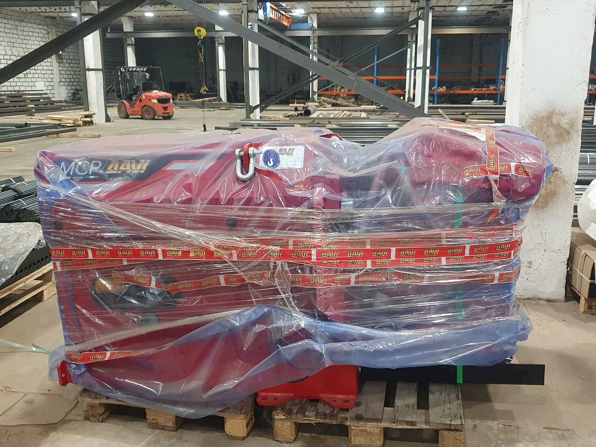 Koneen  Davi MCP 9 etunäkymä