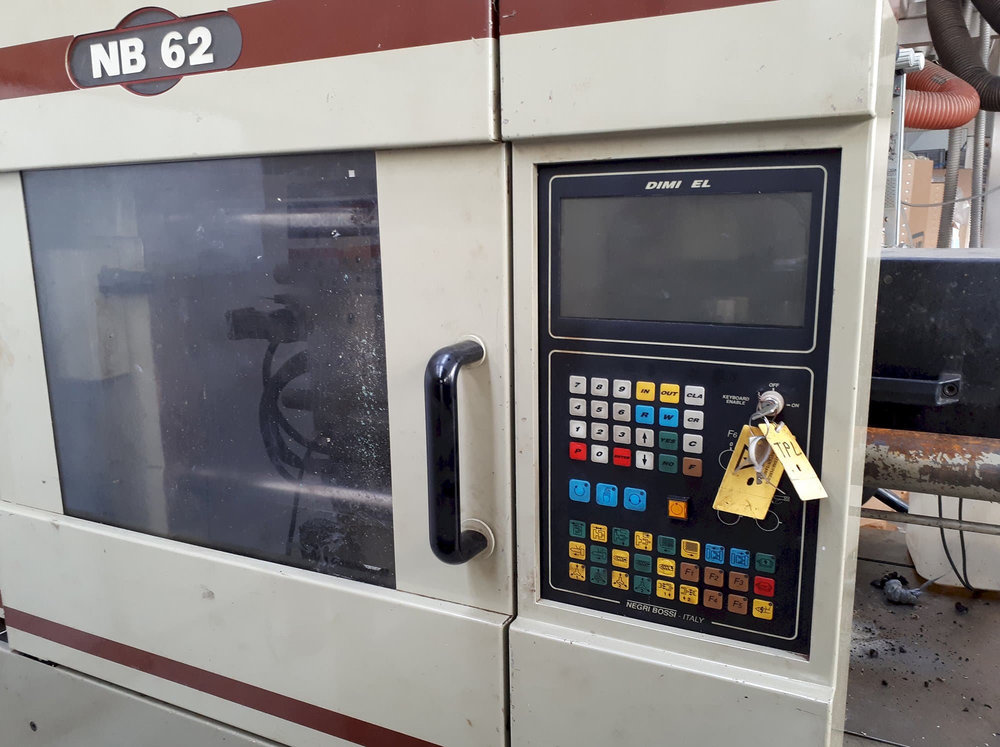 Koneen  Negri Bossi oikea näkymä NB 62