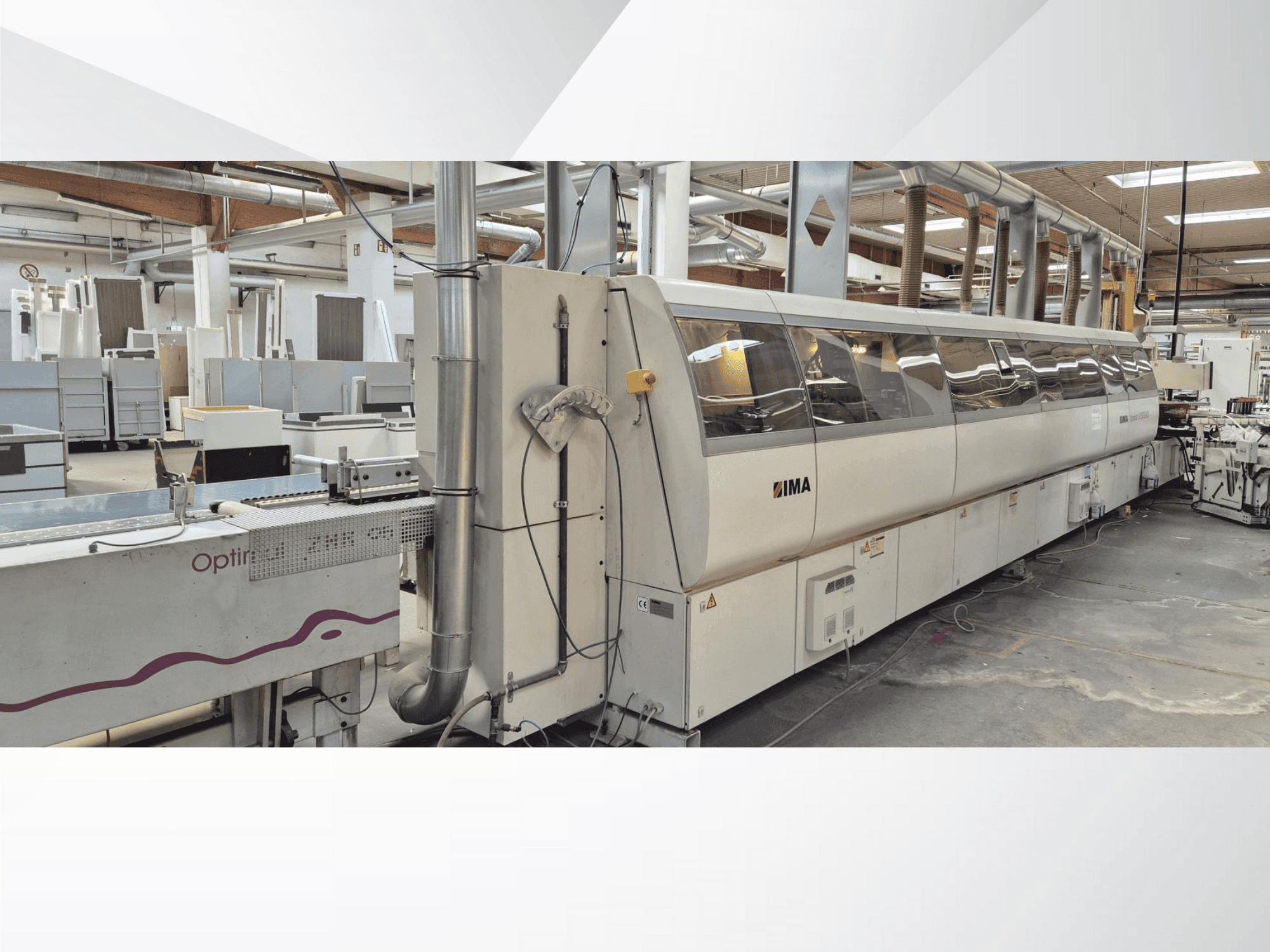 Koneen  IMA Novimat Systems I/R75/1000 etunäkymä