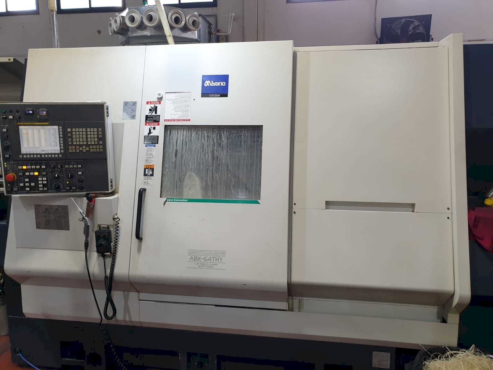Koneen  Miyano ABX-64THY etunäkymä