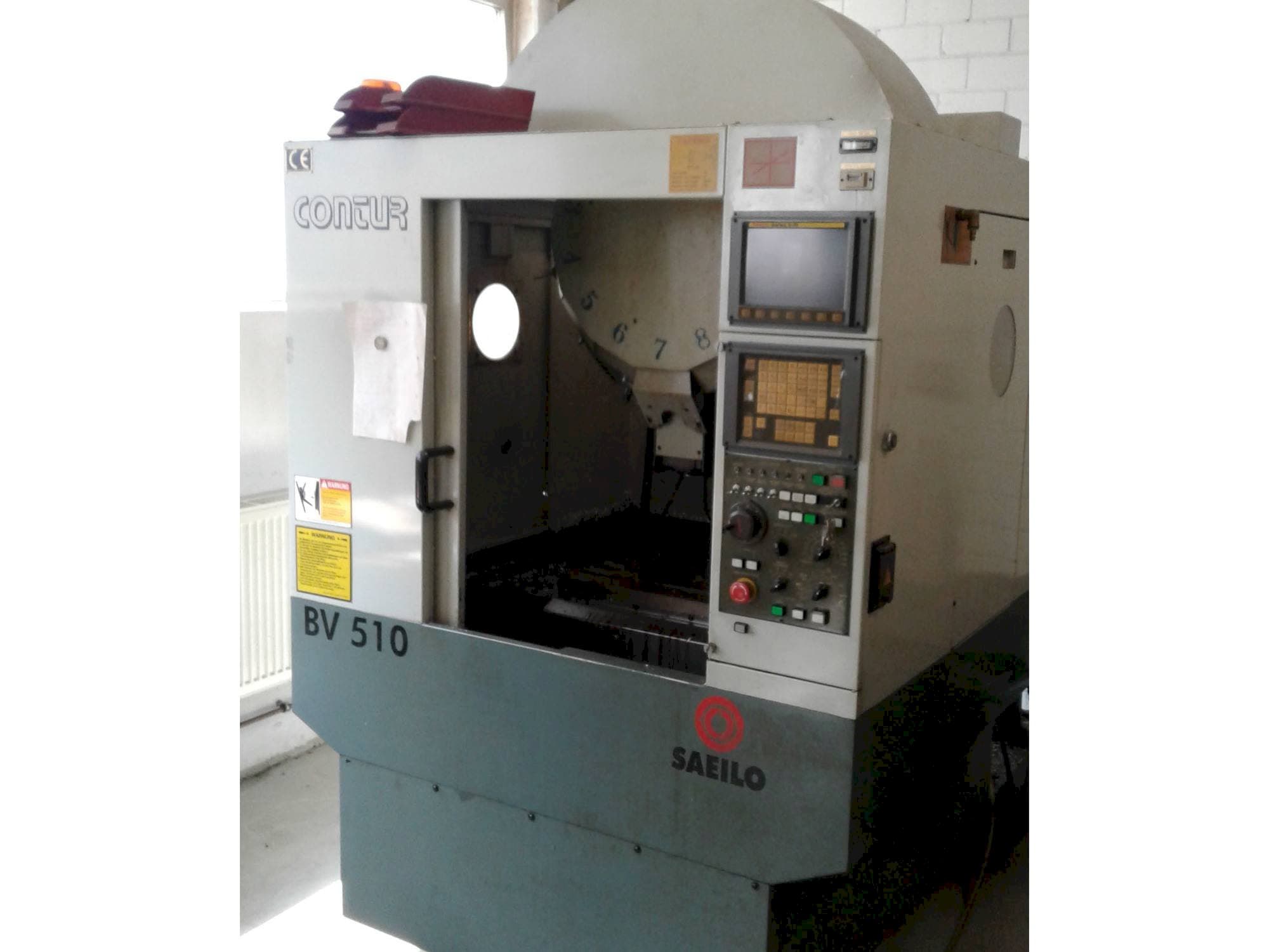 Koneen  Saeilo BV 510 etunäkymä