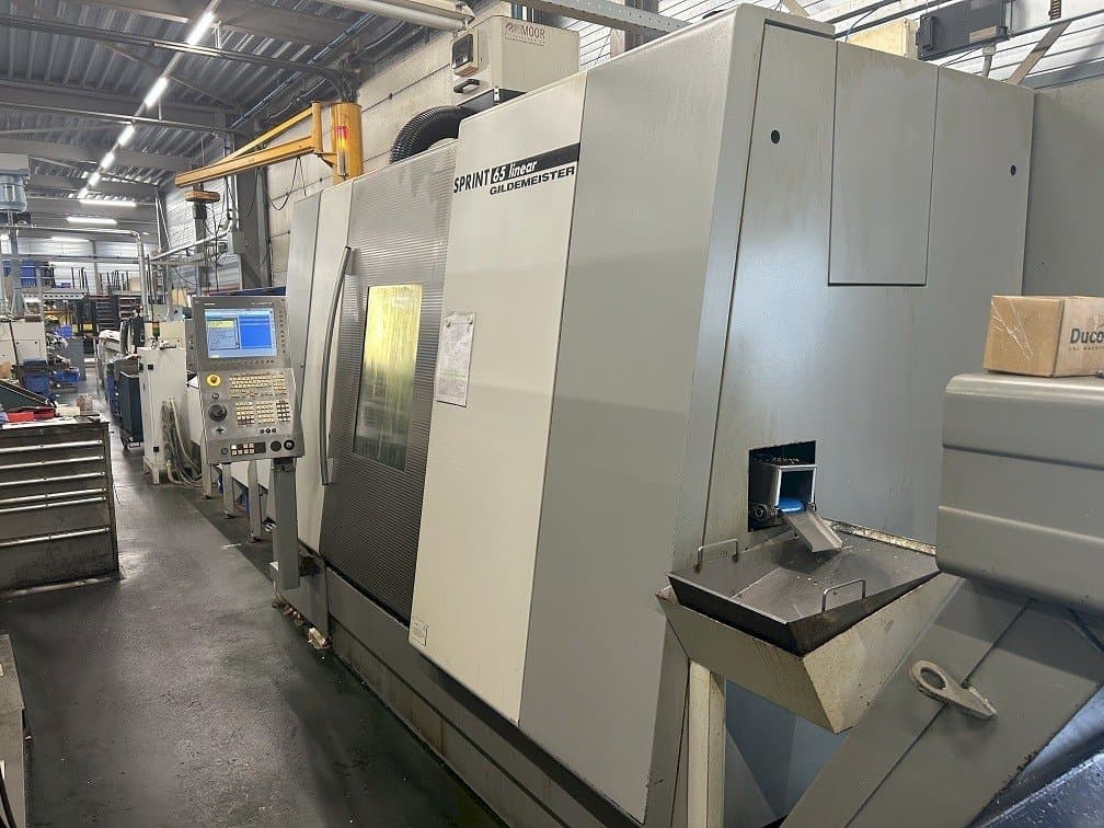 Koneen  Gildemeister sprint 65 linear etunäkymä