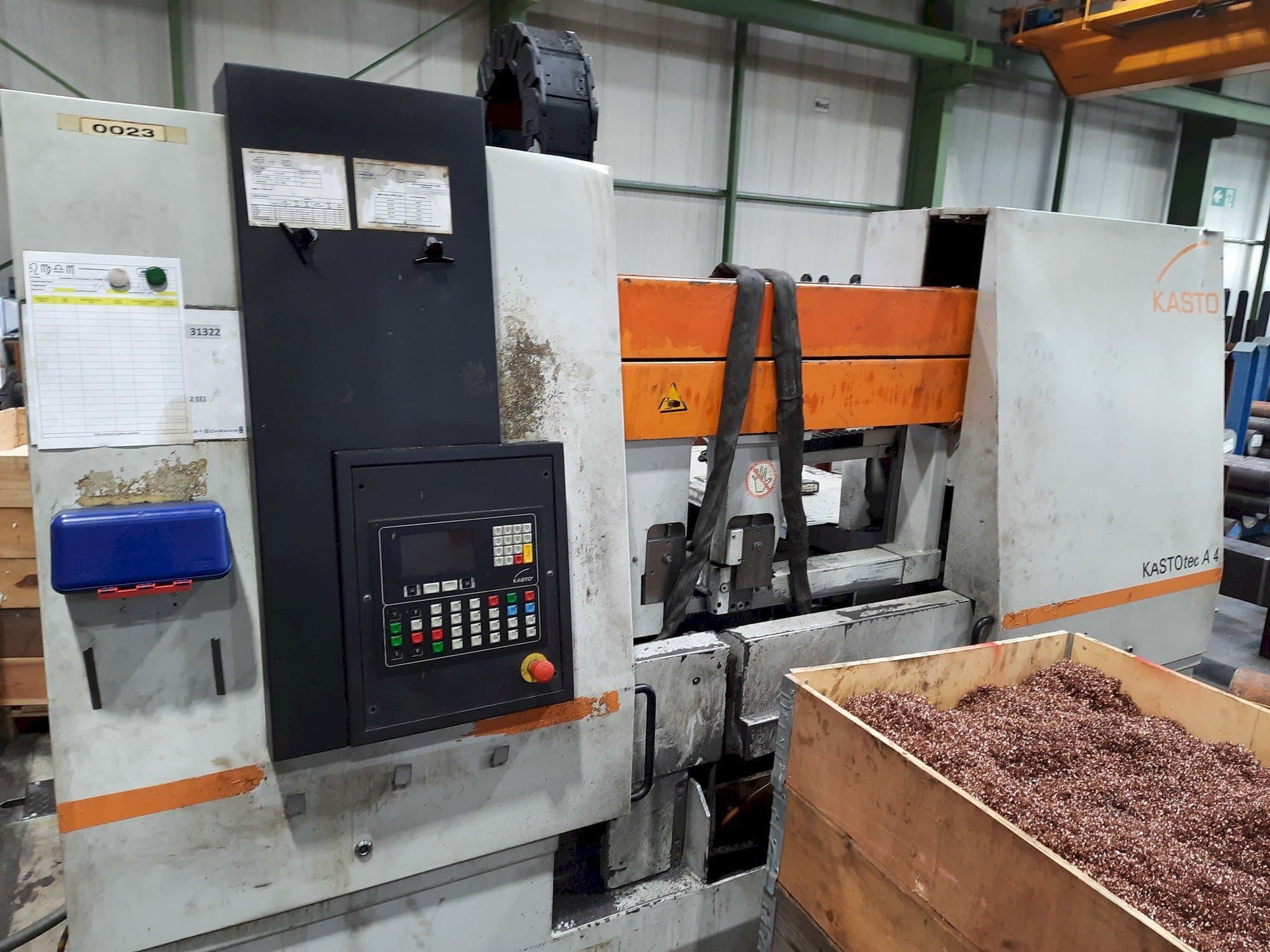 Koneen  KASTO tec A 4 etunäkymä