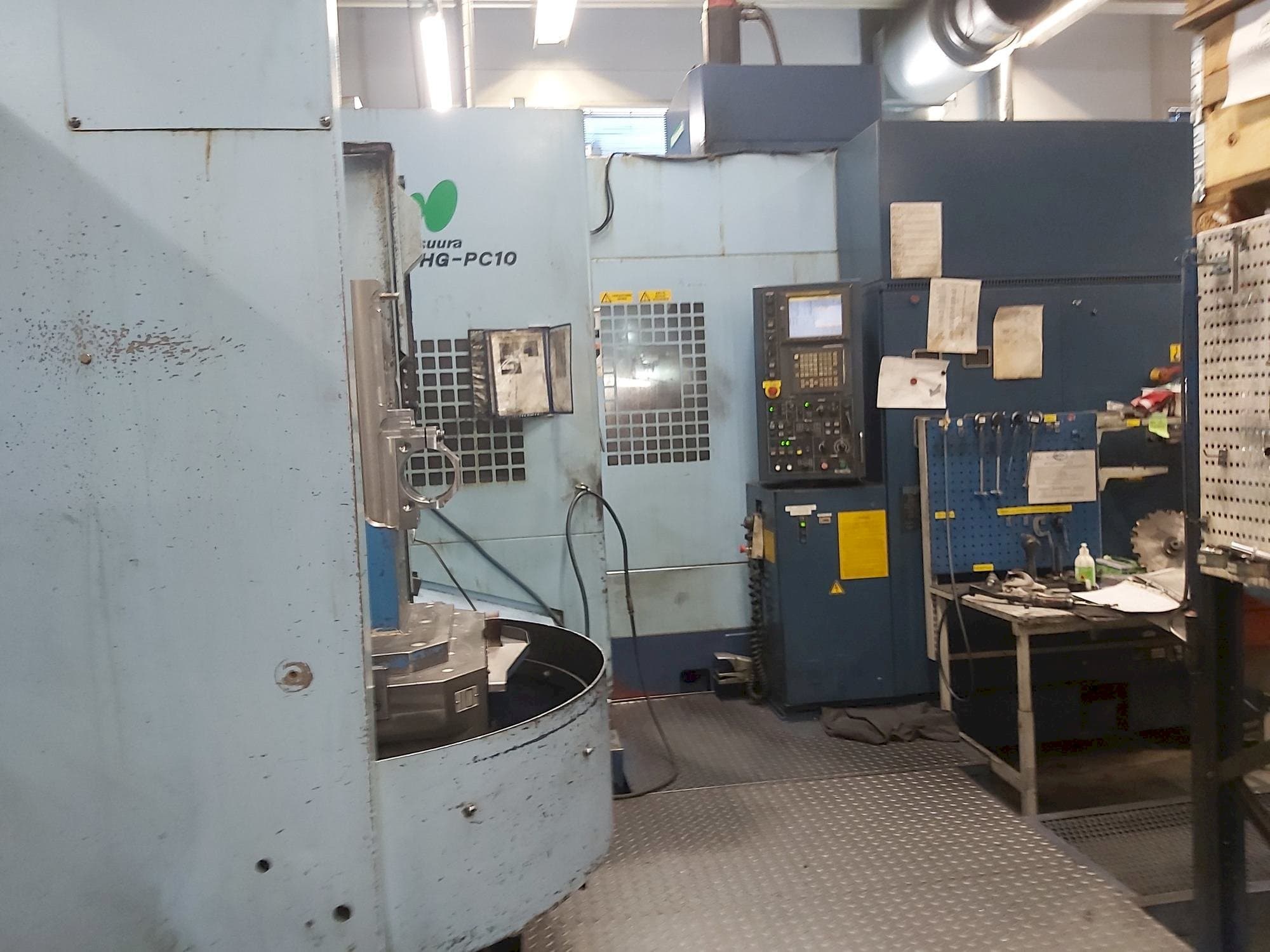 Koneen  Matsuura MC-900HG etunäkymä