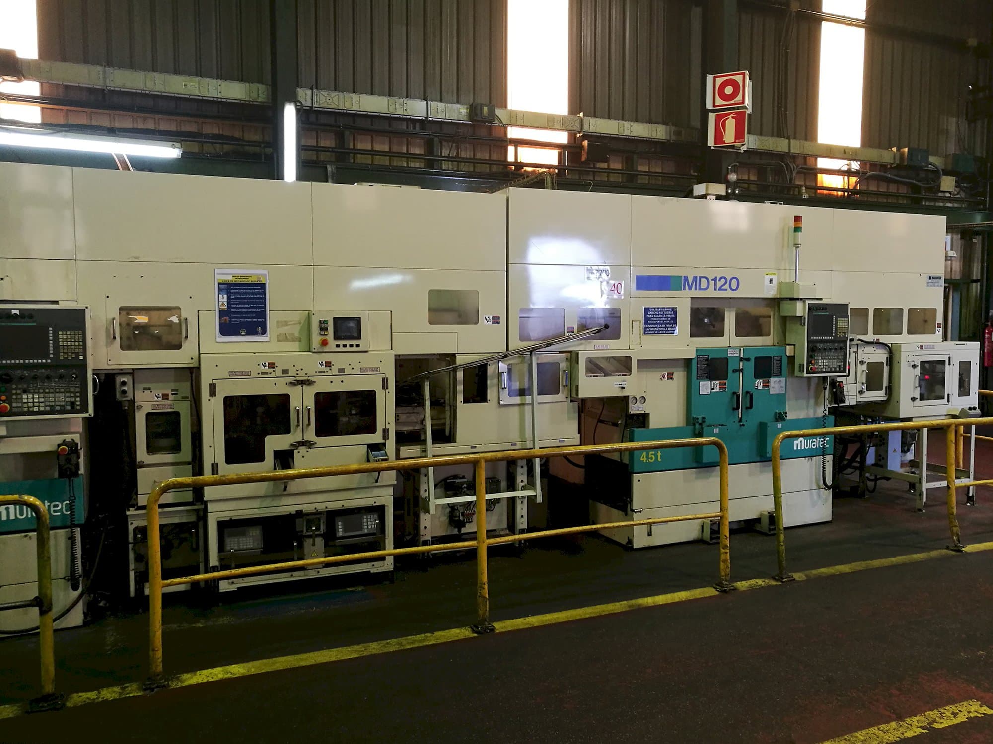 Koneen  MURATA etunäkymä Muratec MD 120