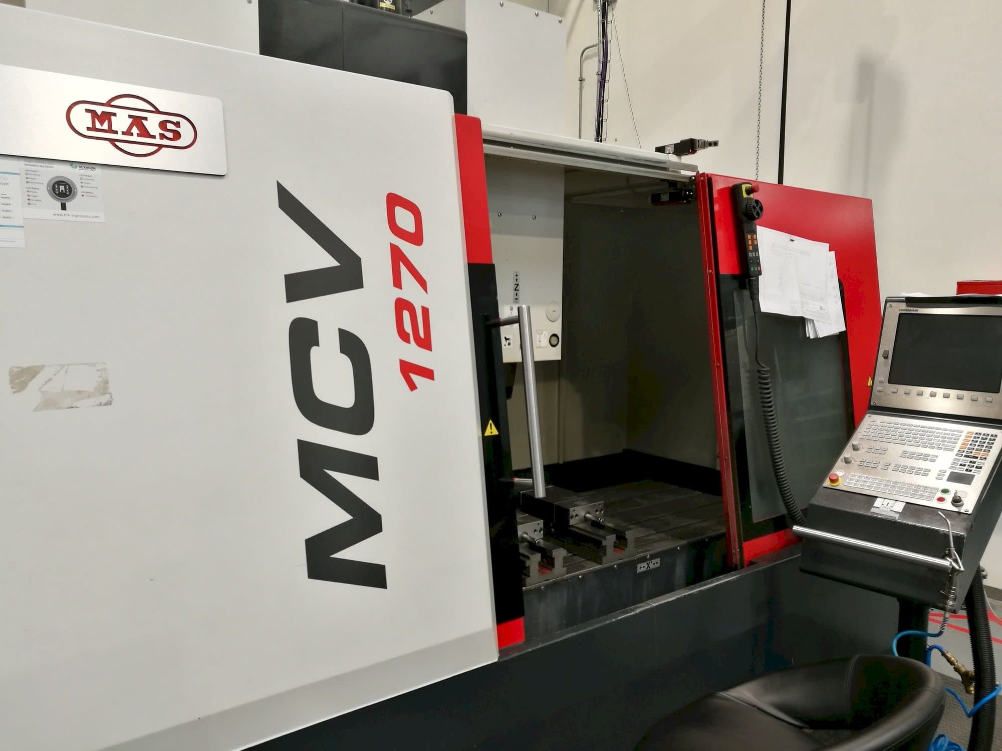 Koneen  KOVOSVIT MAS MCV 1270 etunäkymä