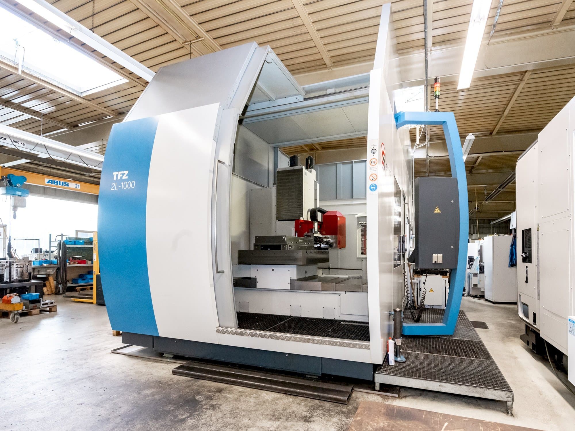 Koneen  SAMAG TFZ 2L-1000 etunäkymä