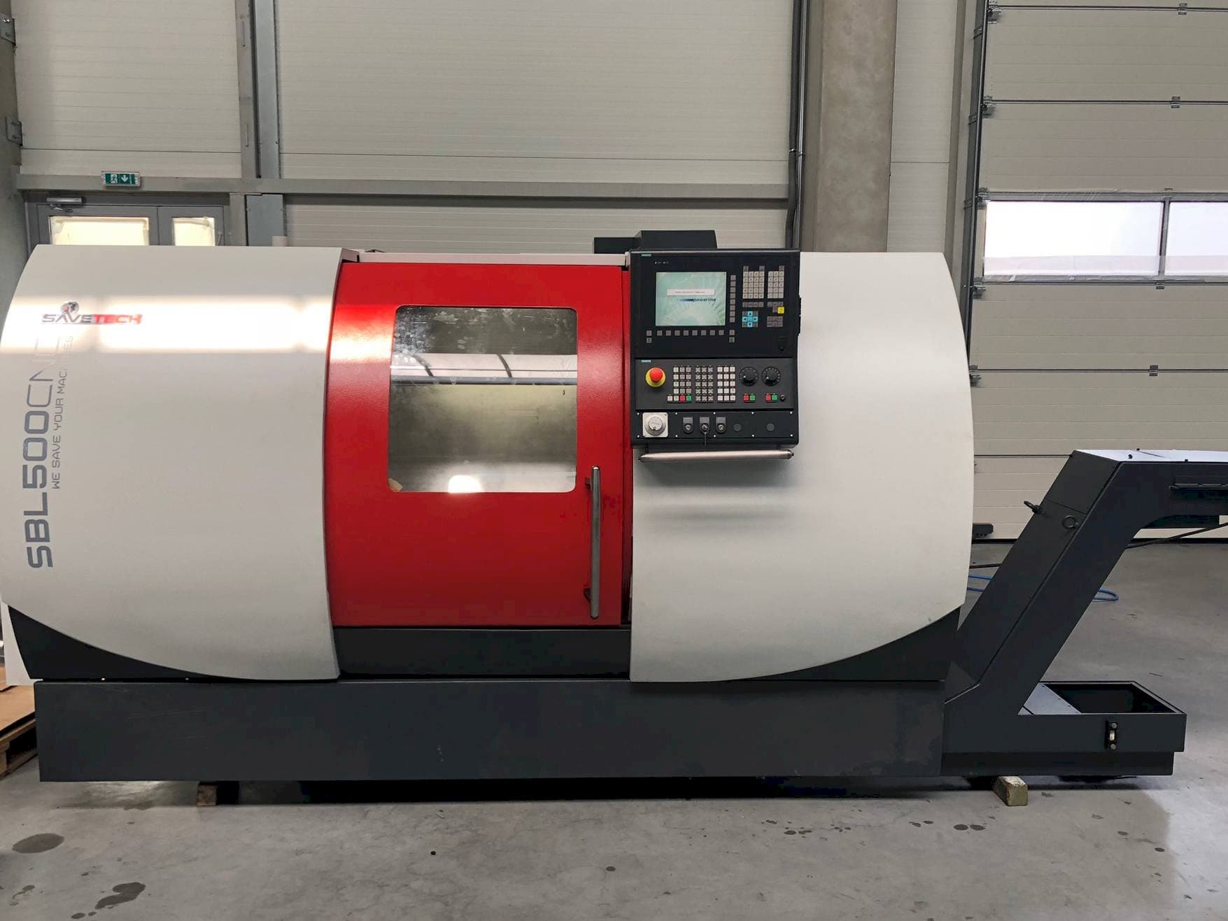 Koneen  TRENS SBL 500/750 etunäkymä