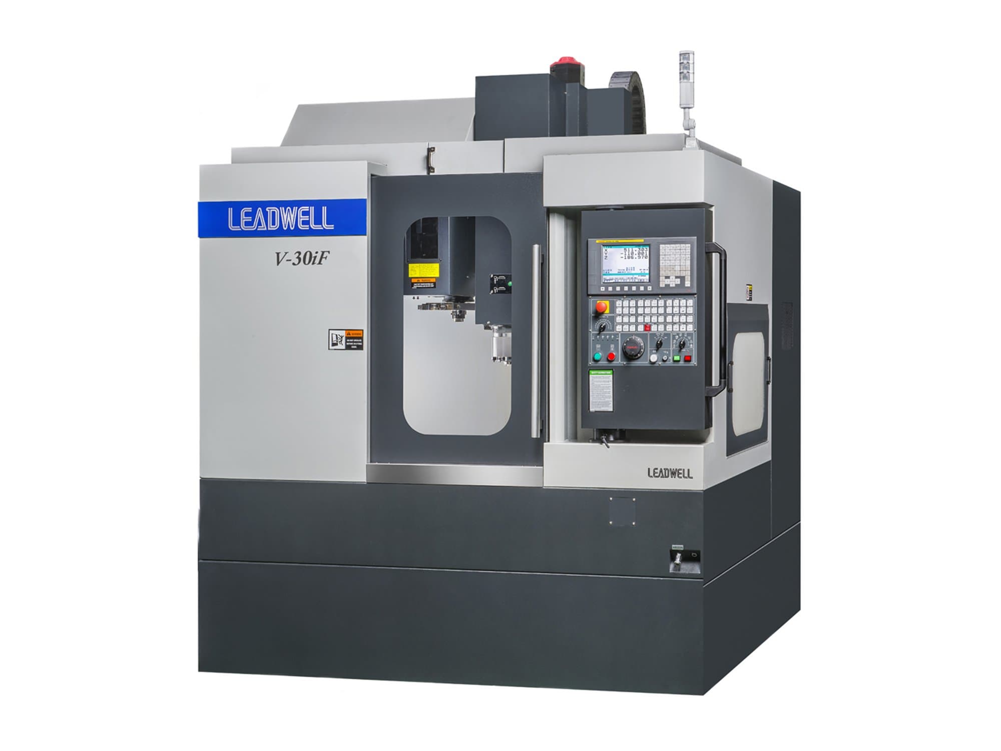 Koneen  Leadwell etunäkymä V-30iF
