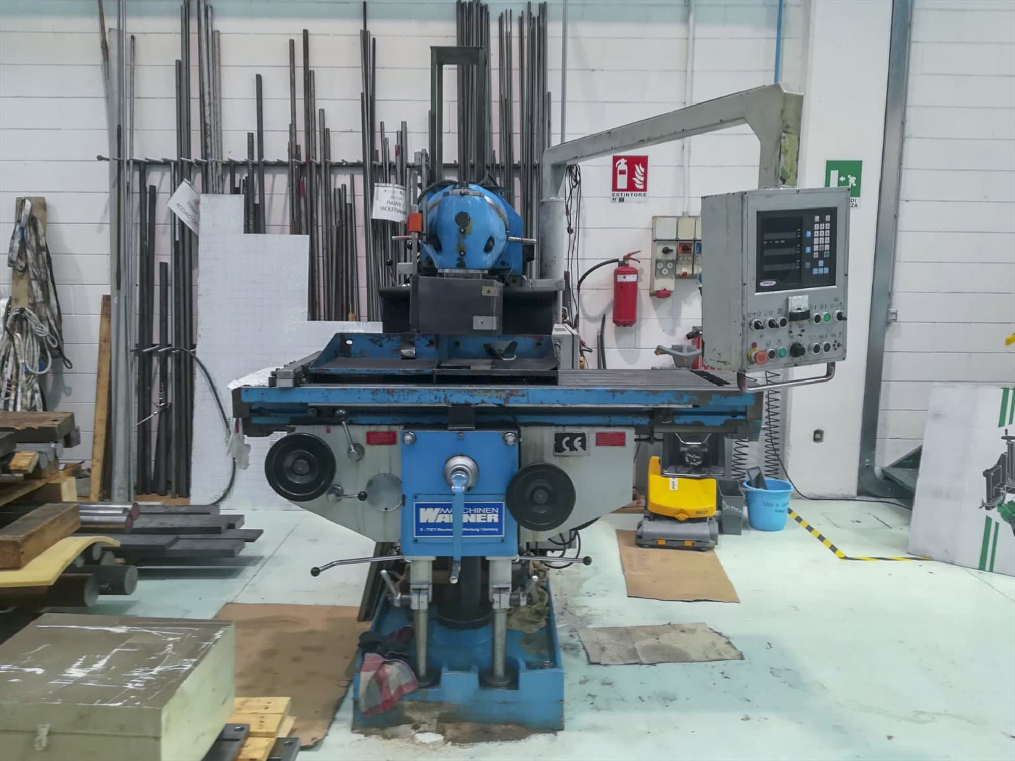 Koneen  WAGNER etunäkymä FCQ 1635