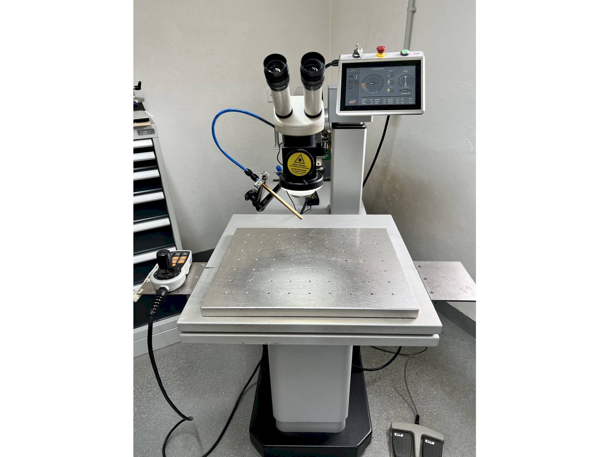 Koneen  ORLaser LRS EVO 160W etunäkymä