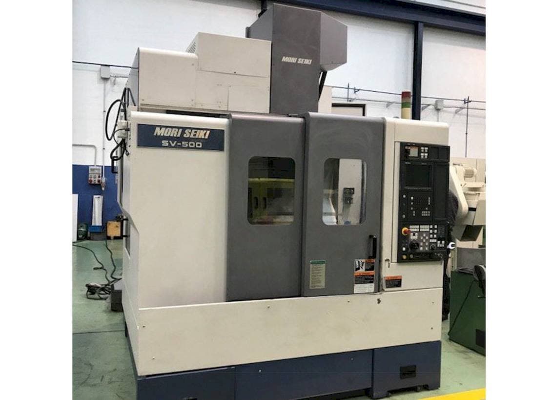 Koneen  MORI SEIKI SV-500 etunäkymä