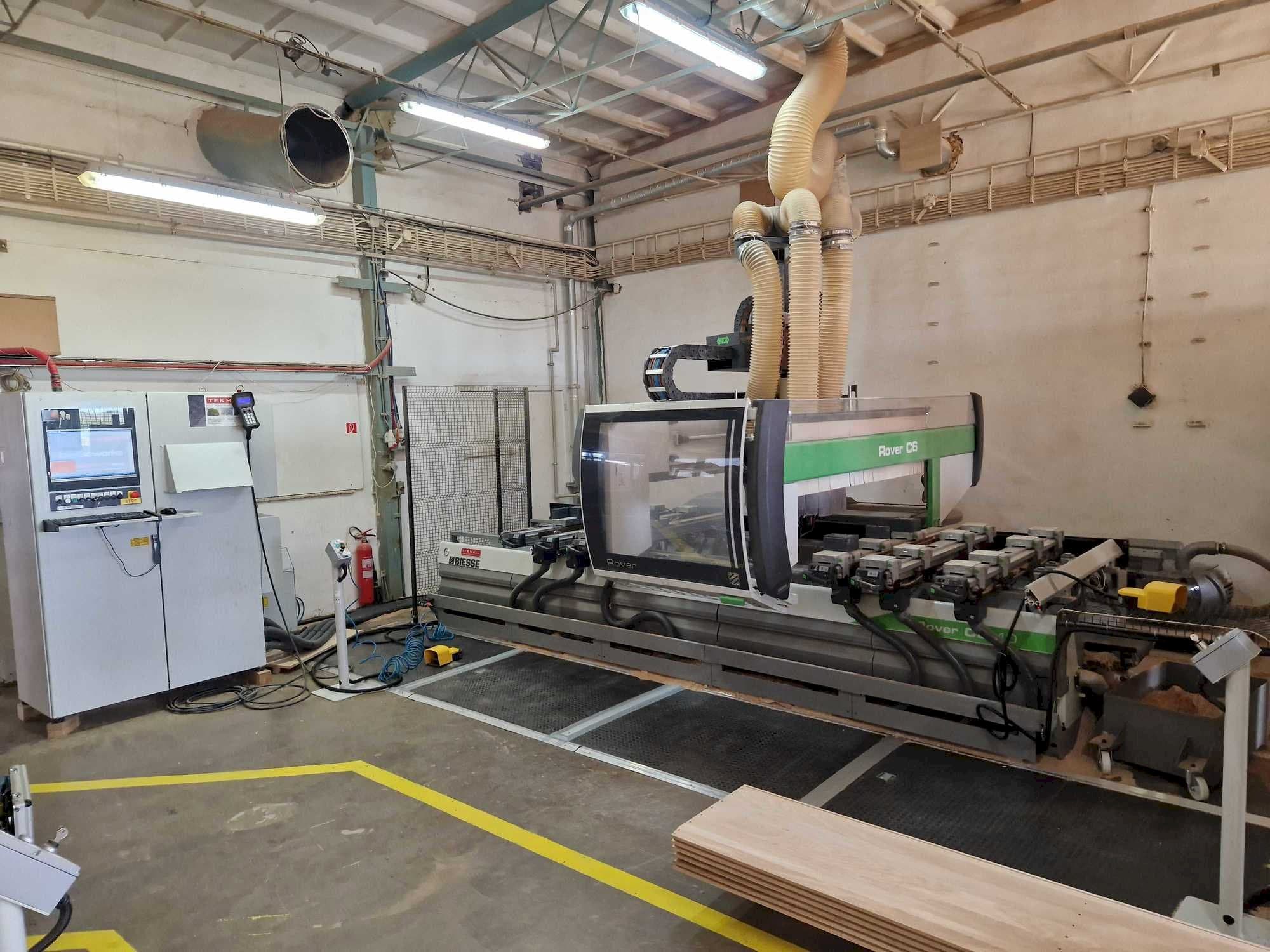 Koneen  BIESSE ROVER C6.40 etunäkymä