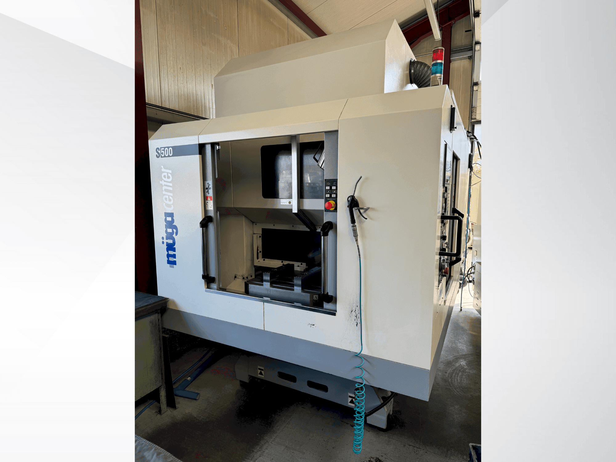 Koneen  Muga S500 etunäkymä