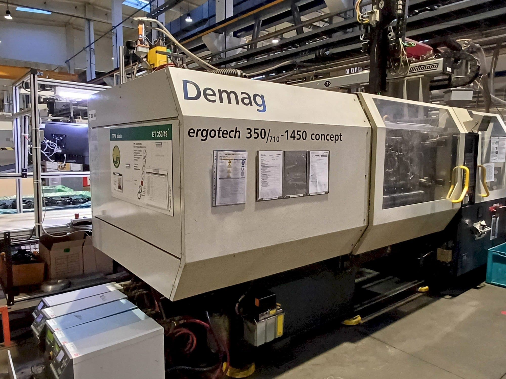 Koneen  SUMITOMO SHI DEMAG Ergotech 350 Concept etunäkymä