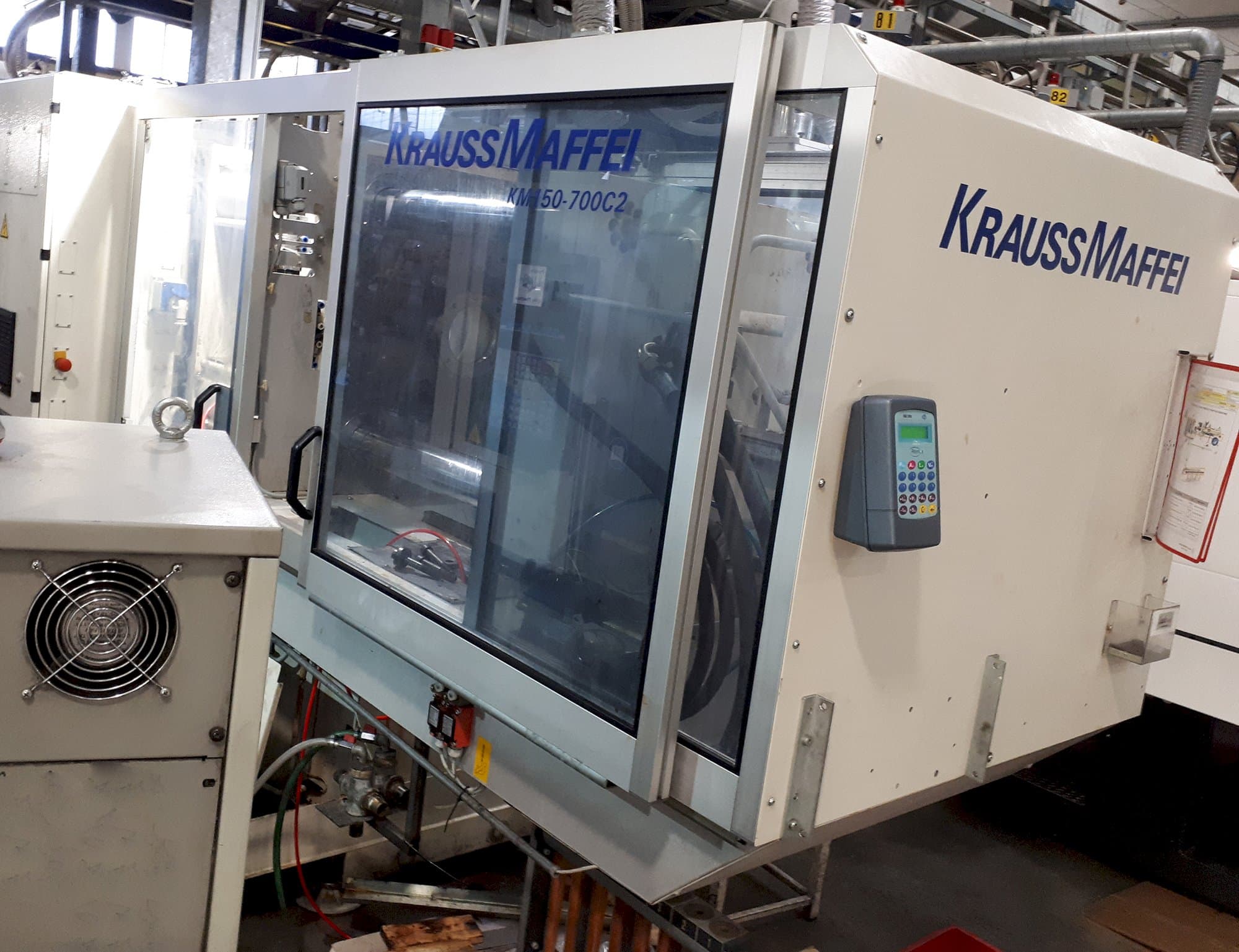 Koneen  Krauss Maffei oikea näkymä C2 150-700