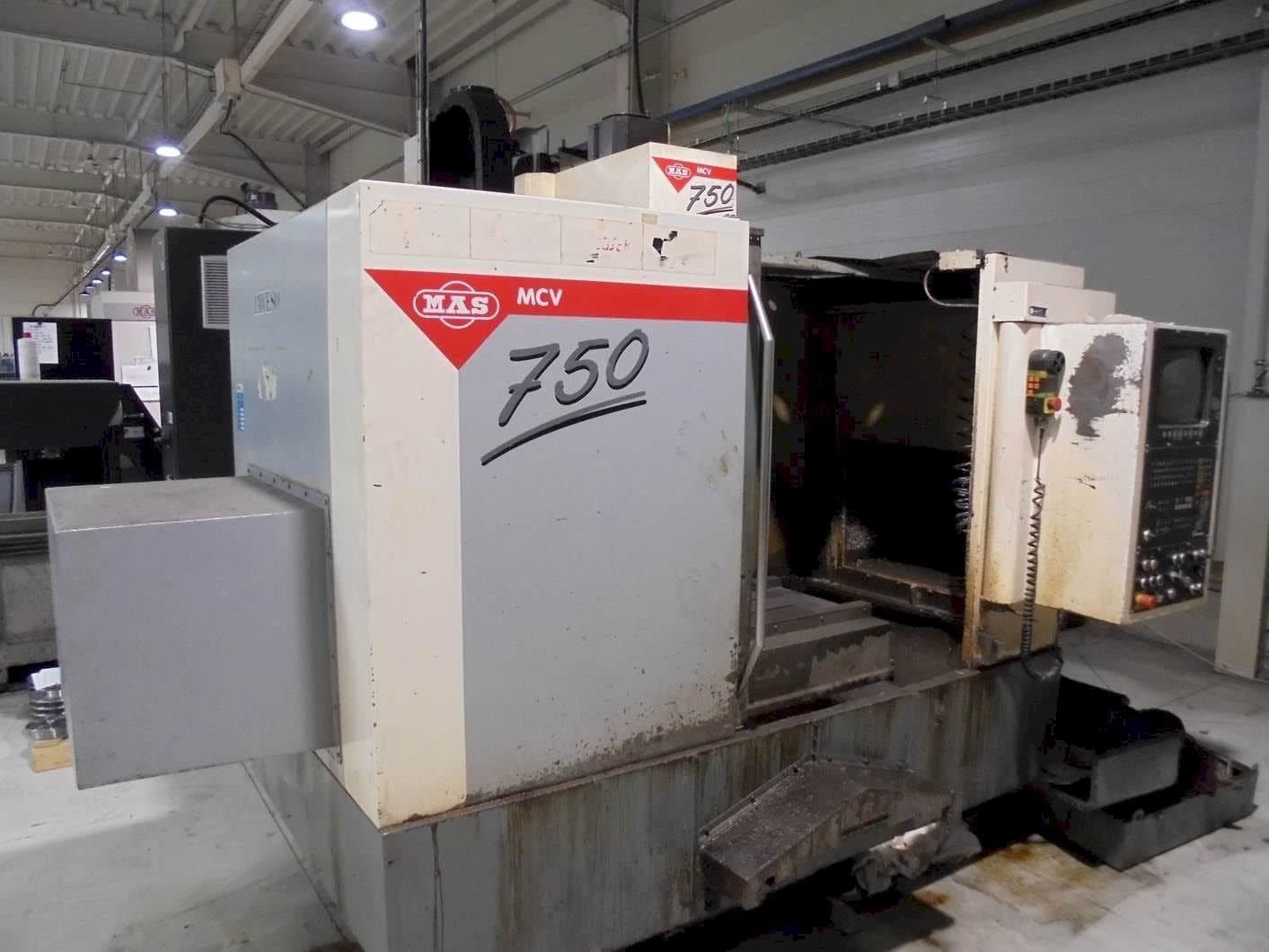 Koneen  KOVOSVIT MAS MCV 750 etunäkymä