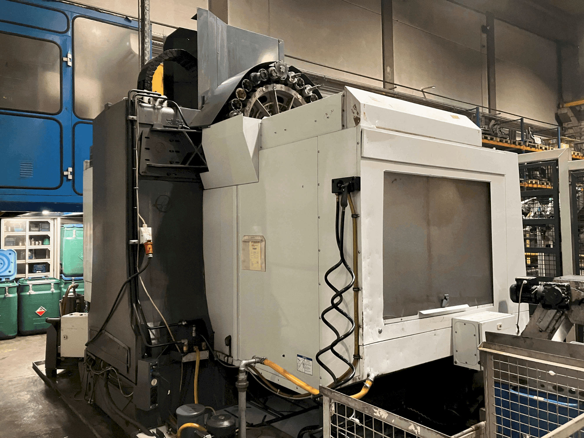 Koneen  HAAS VF 7/50 etunäkymä