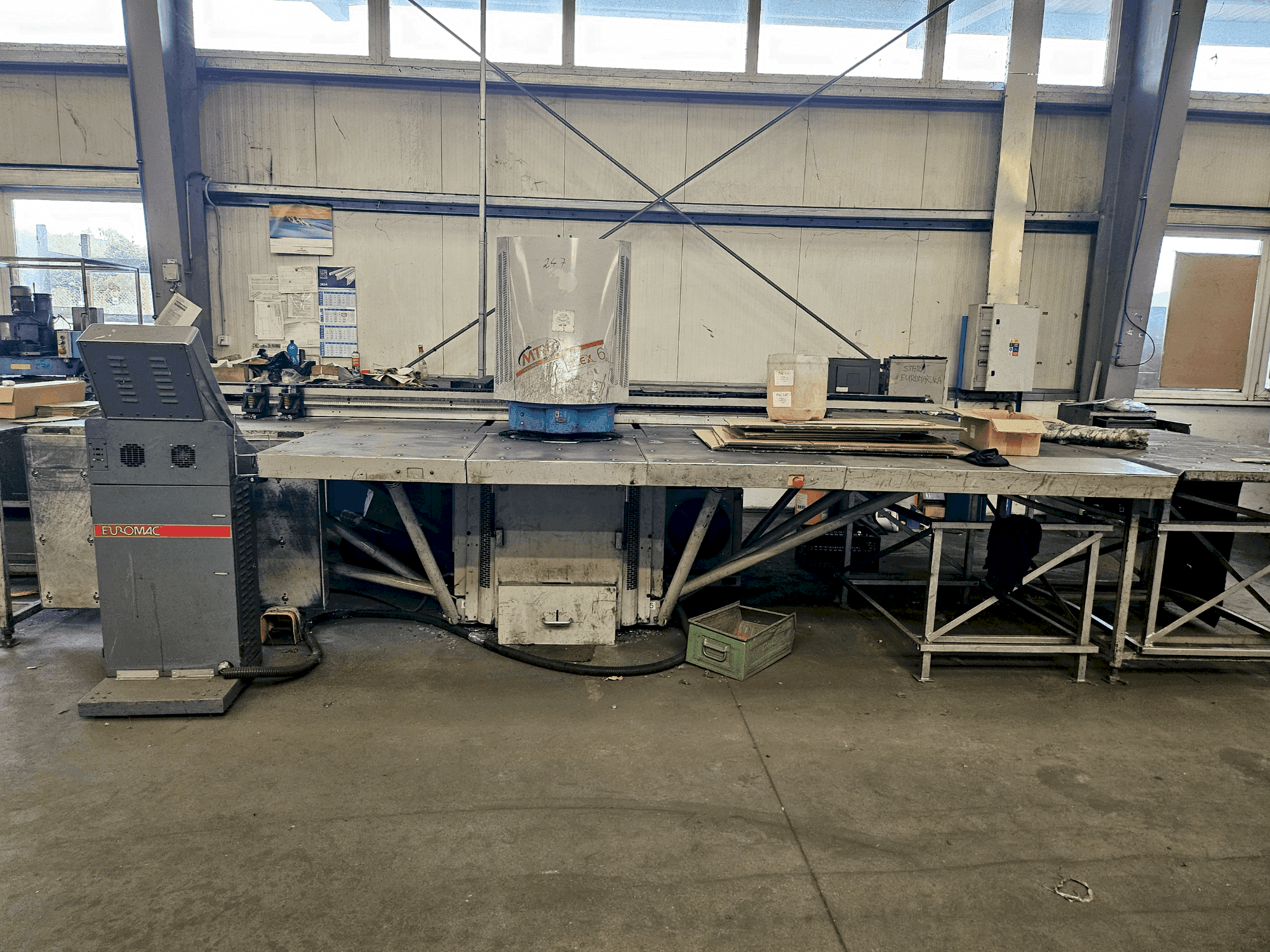 Koneen  Euromac MTX Flex 6 etunäkymä