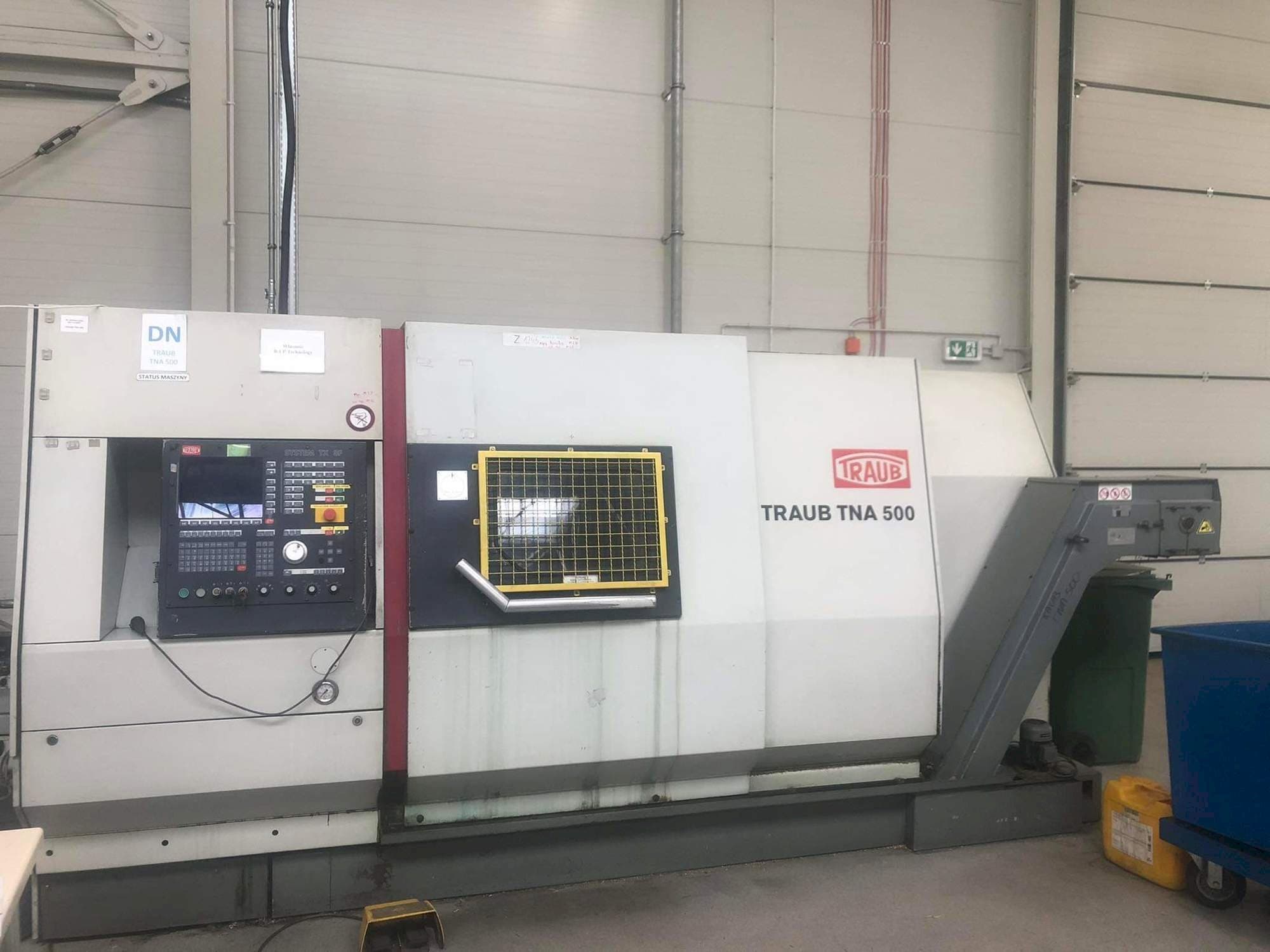 Koneen  TRAUB TNA 500/600 etunäkymä