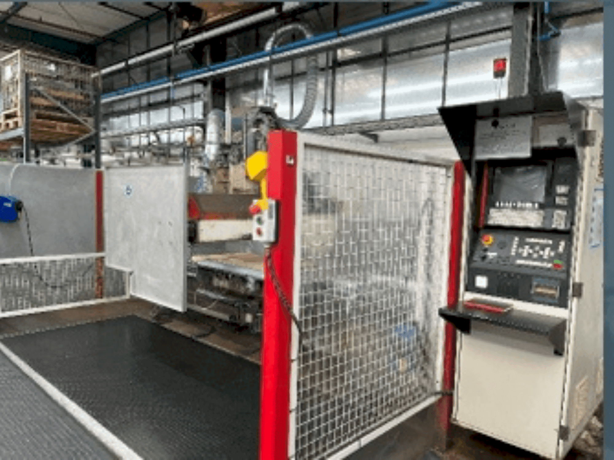 Koneen  IMA BIMA Quadroform C80/280 etunäkymä