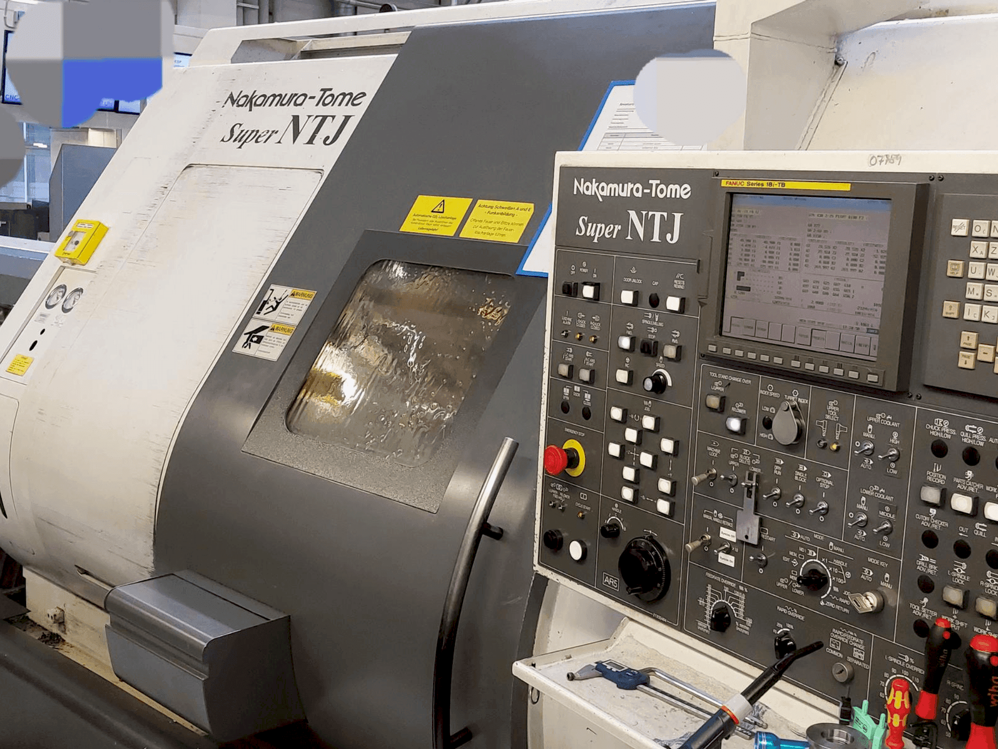 Koneen  NAKAMURA Super NTJ (2006) etunäkymä