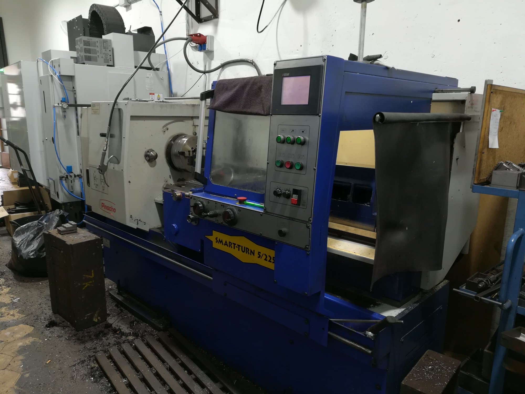 Koneen  Pinacho etunäkymä Smart-Turn 5/225