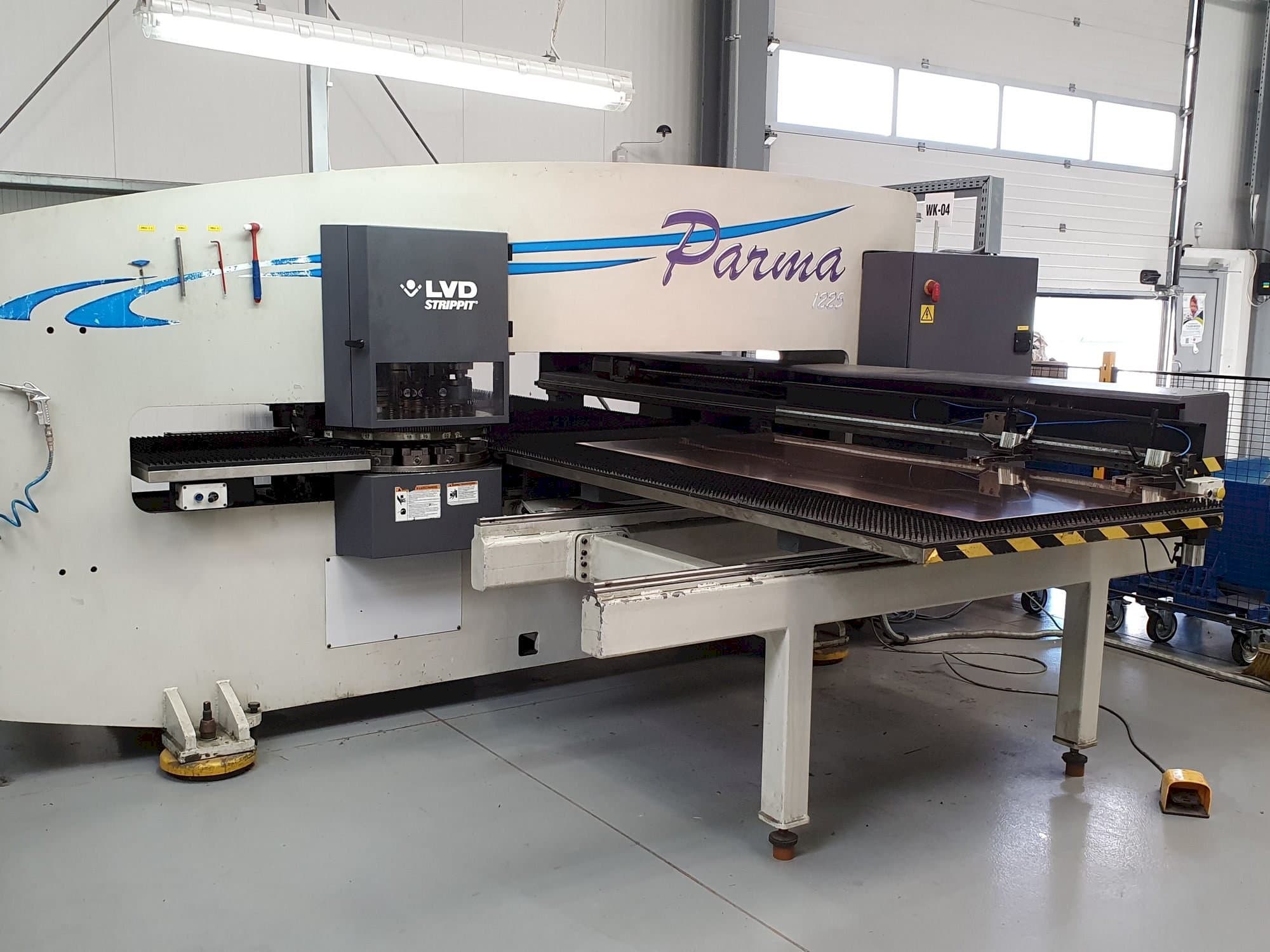 Koneen  LVD PARMA 1225 TK etunäkymä