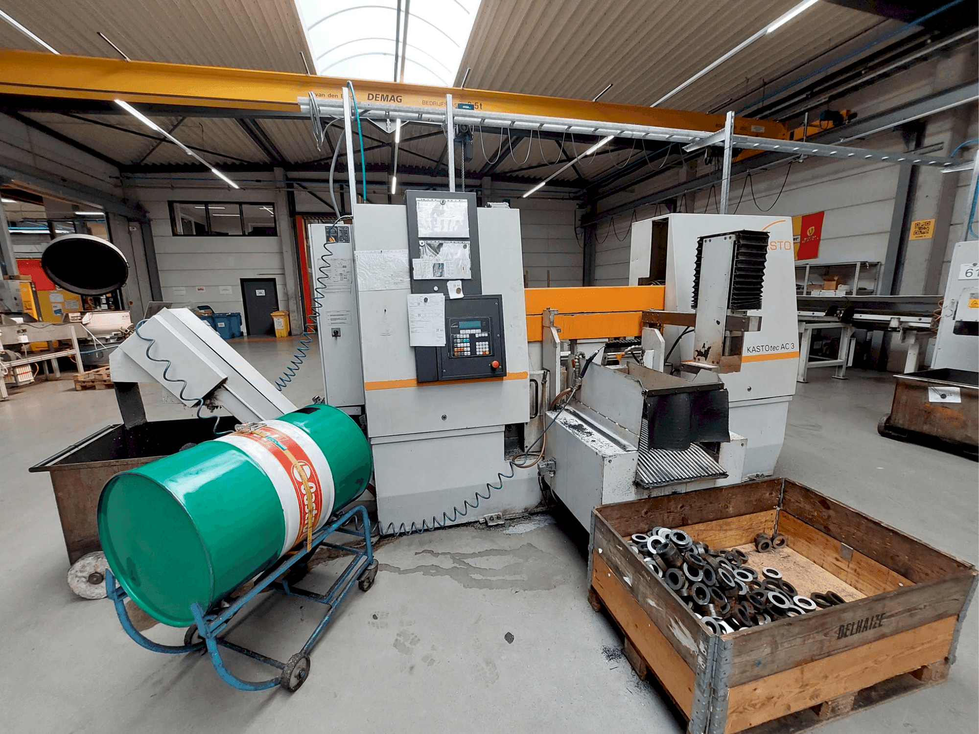 Koneen  KASTO tec A3 etunäkymä