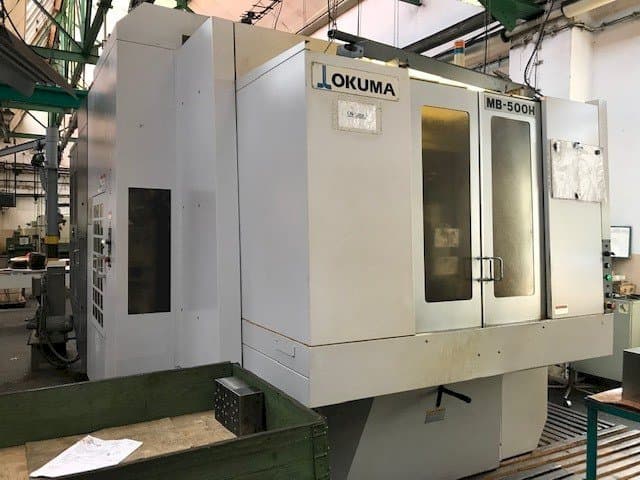 Koneen  Okuma MB-500H etunäkymä