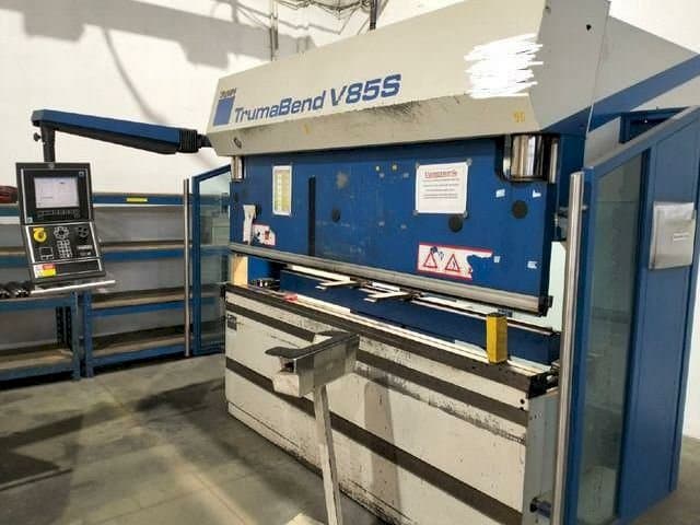 Koneen  Trumpf TrumaBend V85S etunäkymä
