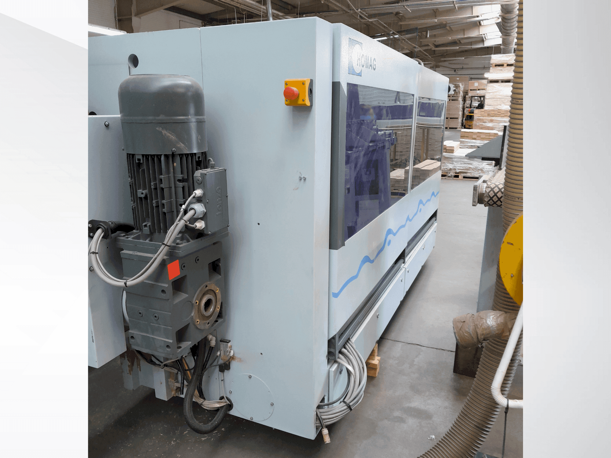 Koneen  HOMAG PROFI FPL265/6/10/PW/N etunäkymä