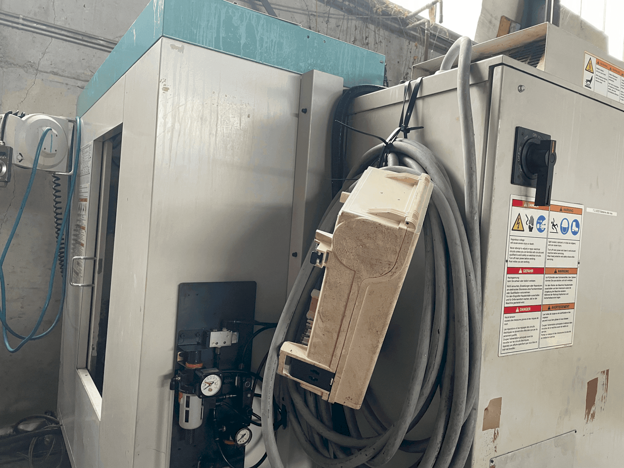 Koneen  Brother TC22A  (1999) etunäkymä